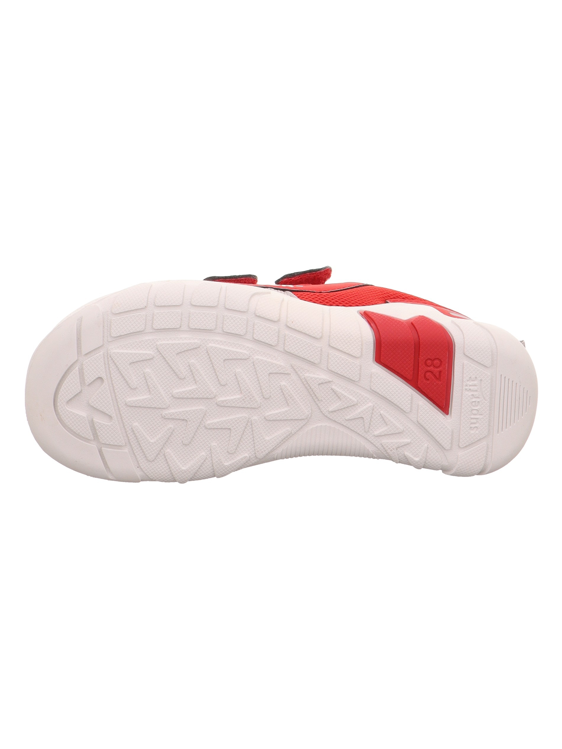 Superfit Sneakers »TRACE WMS: mittel«  chaussure à scratch, avec semelle intérieure amovible, gabarit de taille à télécharger