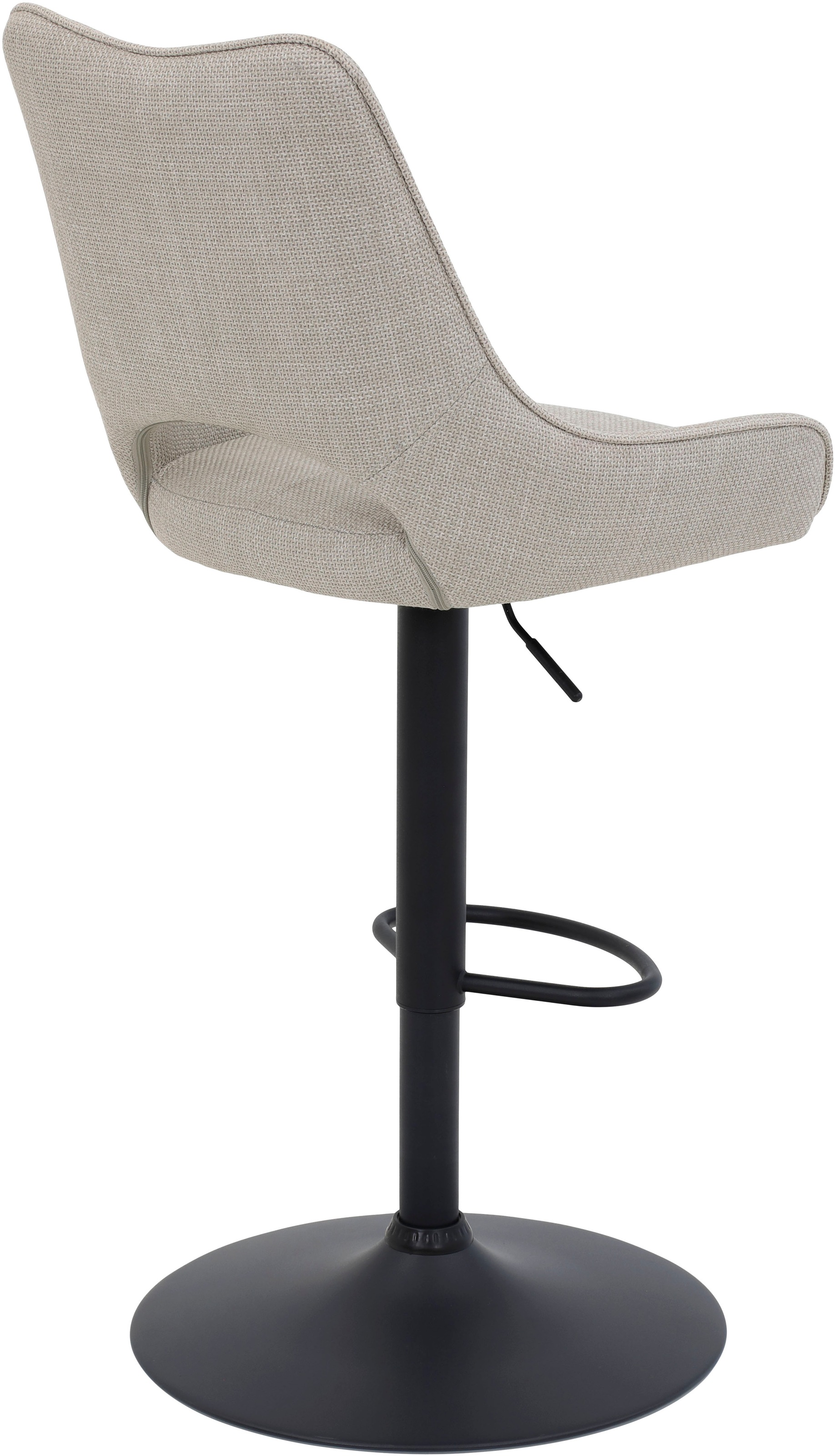 HELA Tabouret de bar »ROCKPORT« Set,  drehbar,höhenverstellbar,Gasdruckfeder,Rückenausschnitt,Tellerfuss