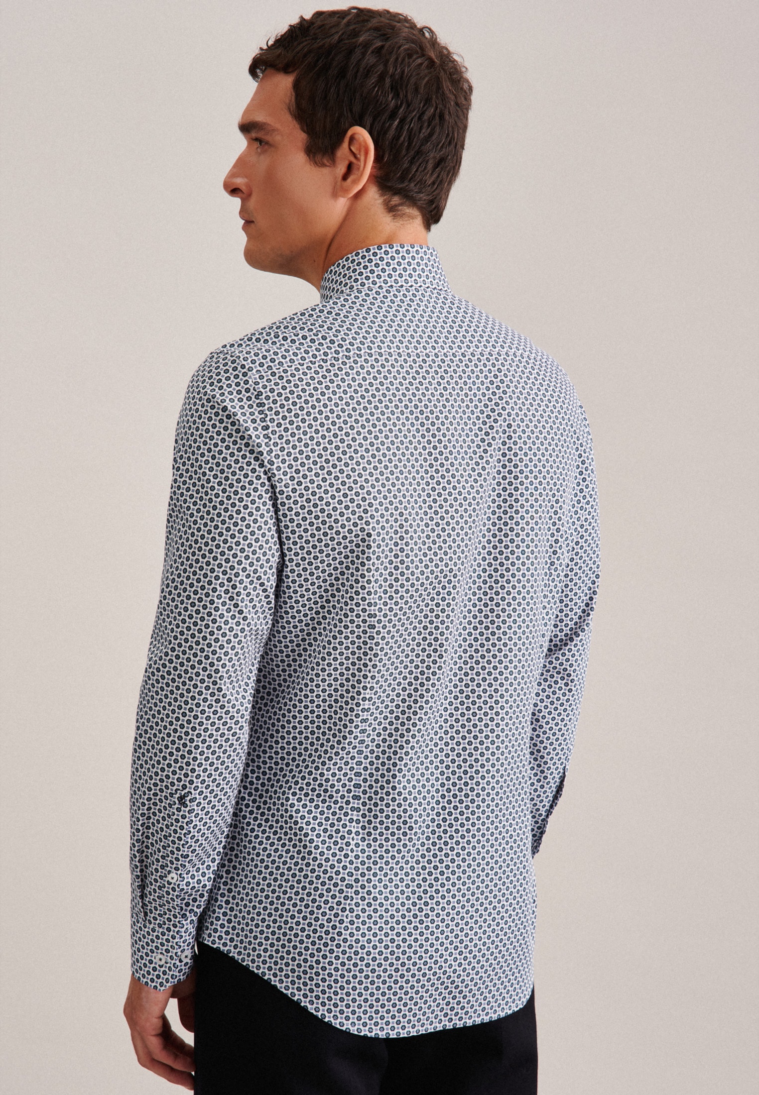 seidensticker Chemise d'affaires »X-Slim« X-Slim 1/1 Kentkragen Druck