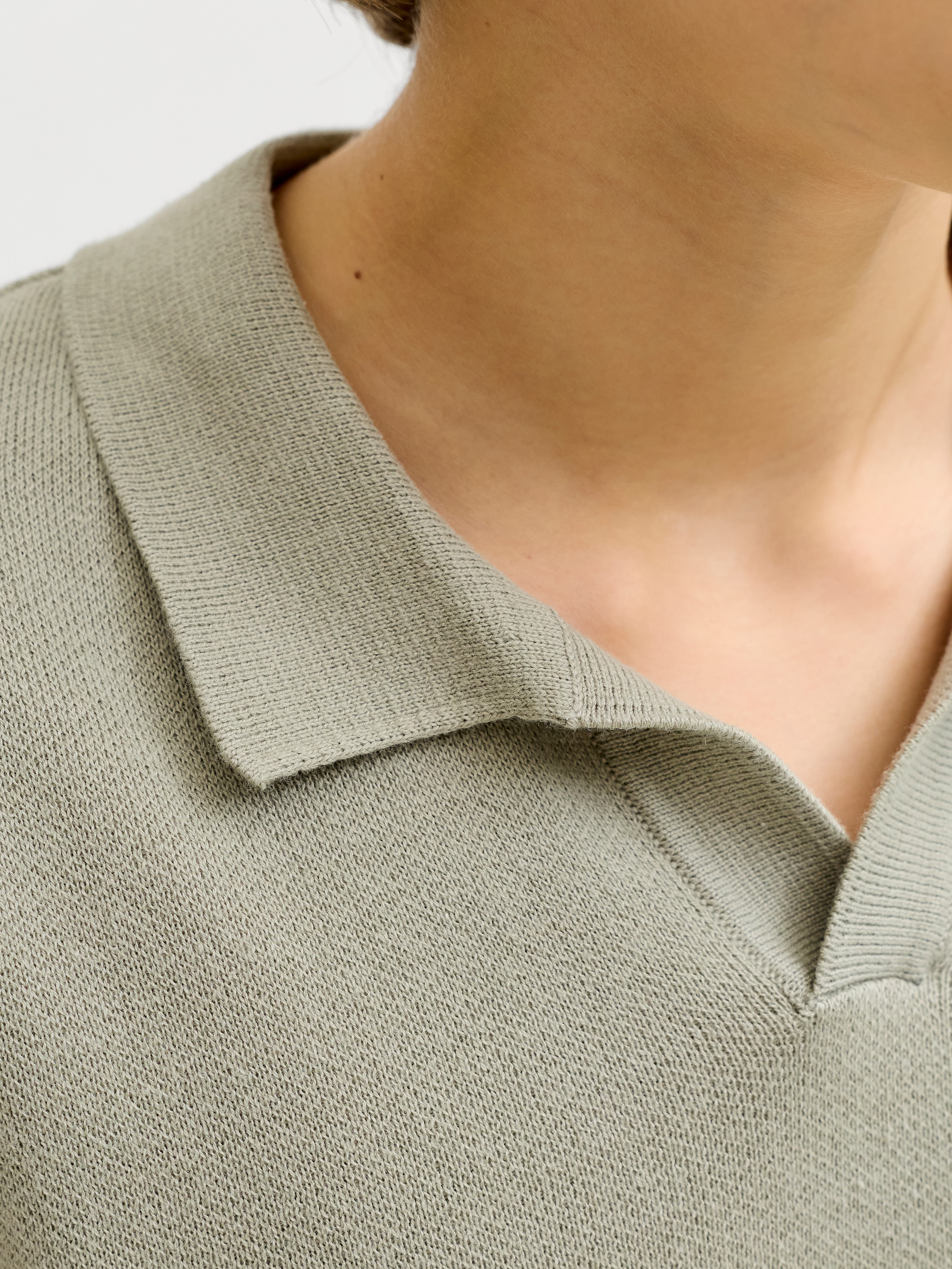 Jack & Jones Junior Pull à col polo »JORNORREBRO LIGHT KNIT SS POLO JNR«