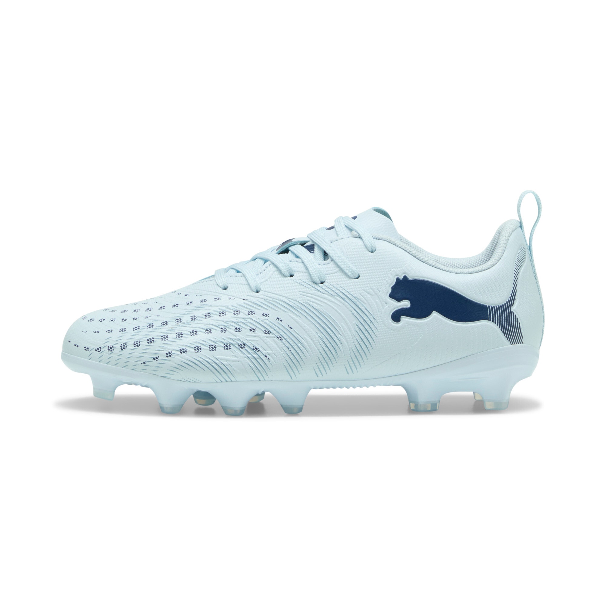 PUMA Chaussure de football »FUTURE 9 PLAY FG/AG JR«  mit Nockensohle für Rasen- und Kunstrasenplätze, mit Schnürung