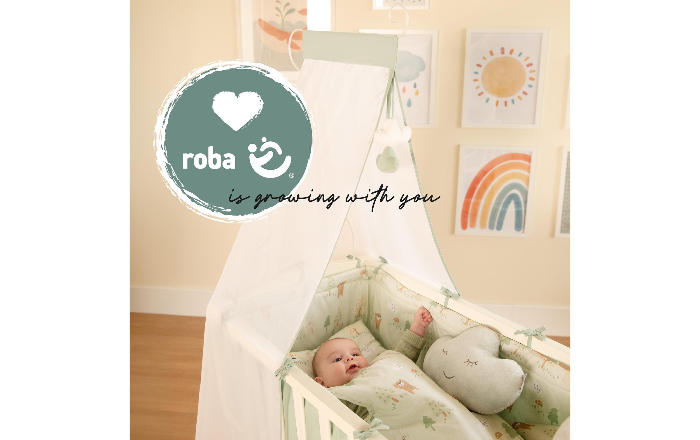 roba® Sac de couchage pour bébé »Woodland Buddies«