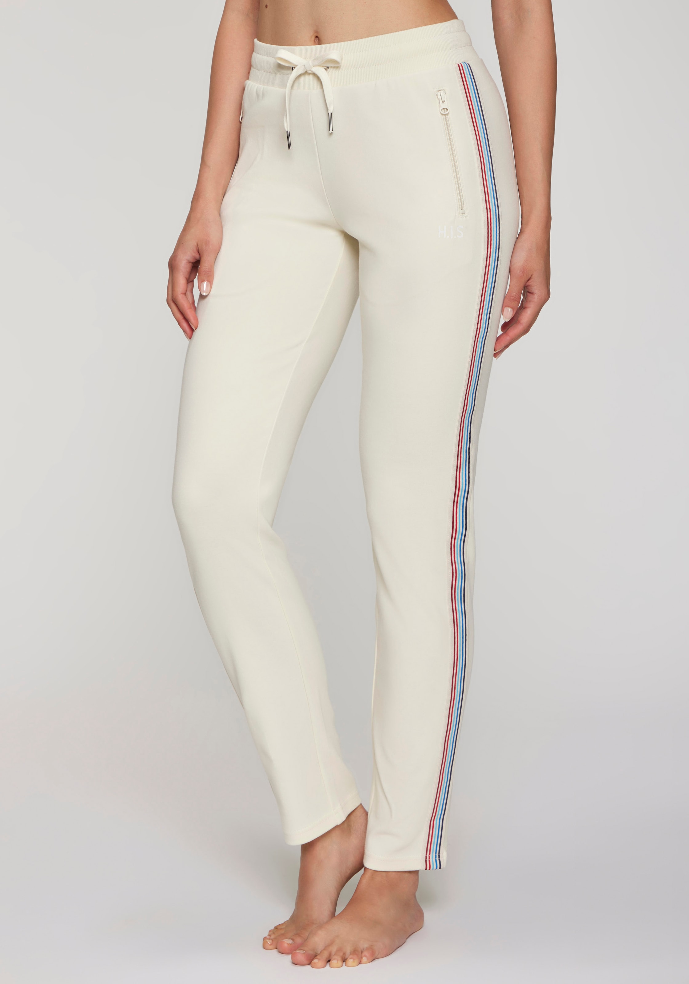 H.I.S Pantalon de jogging  mit seitlichem Tapestreifen