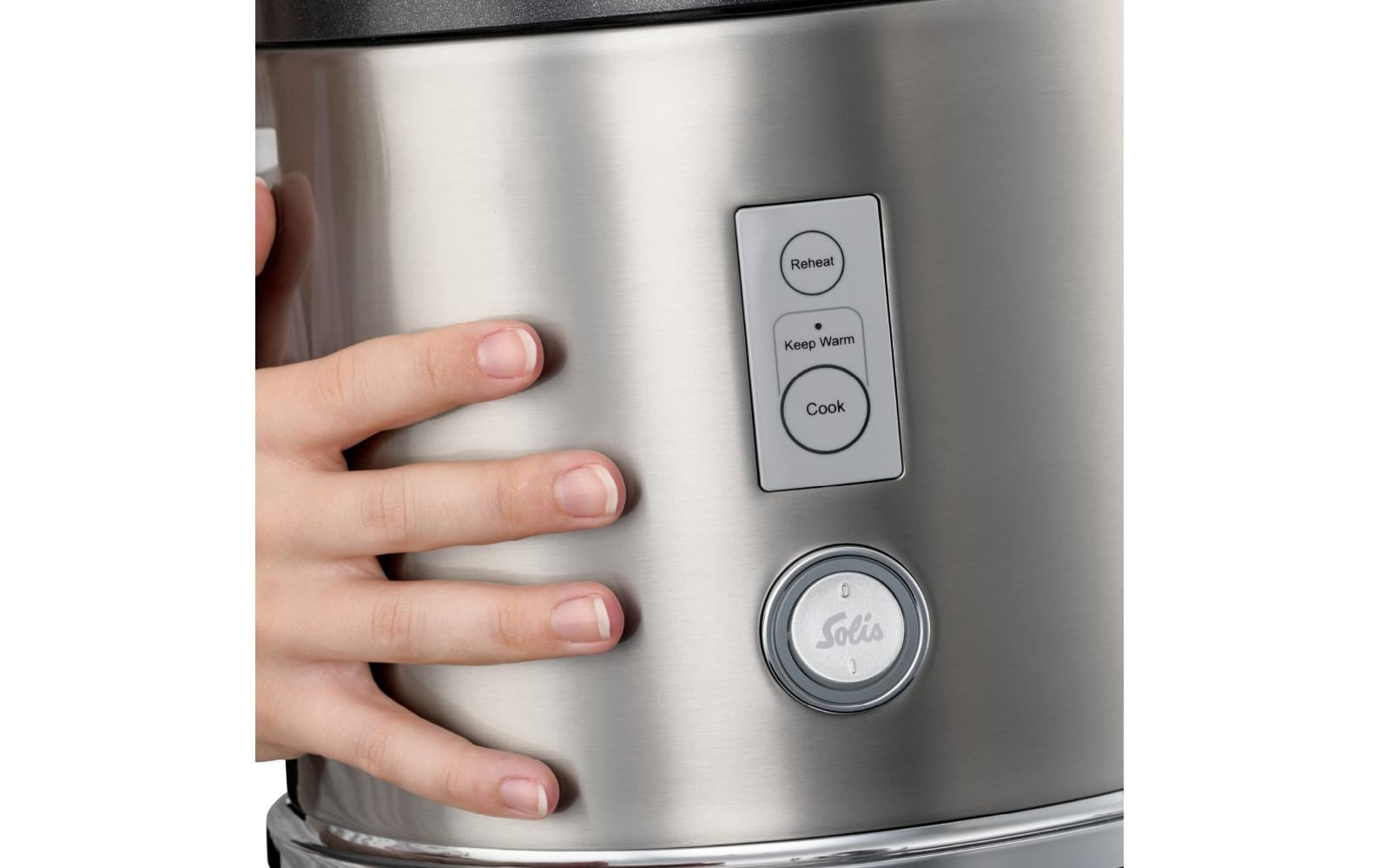 SOLIS OF SWITZERLAND Reiskocher »mit automatischer Warmhaltefunktion 1,2 l«