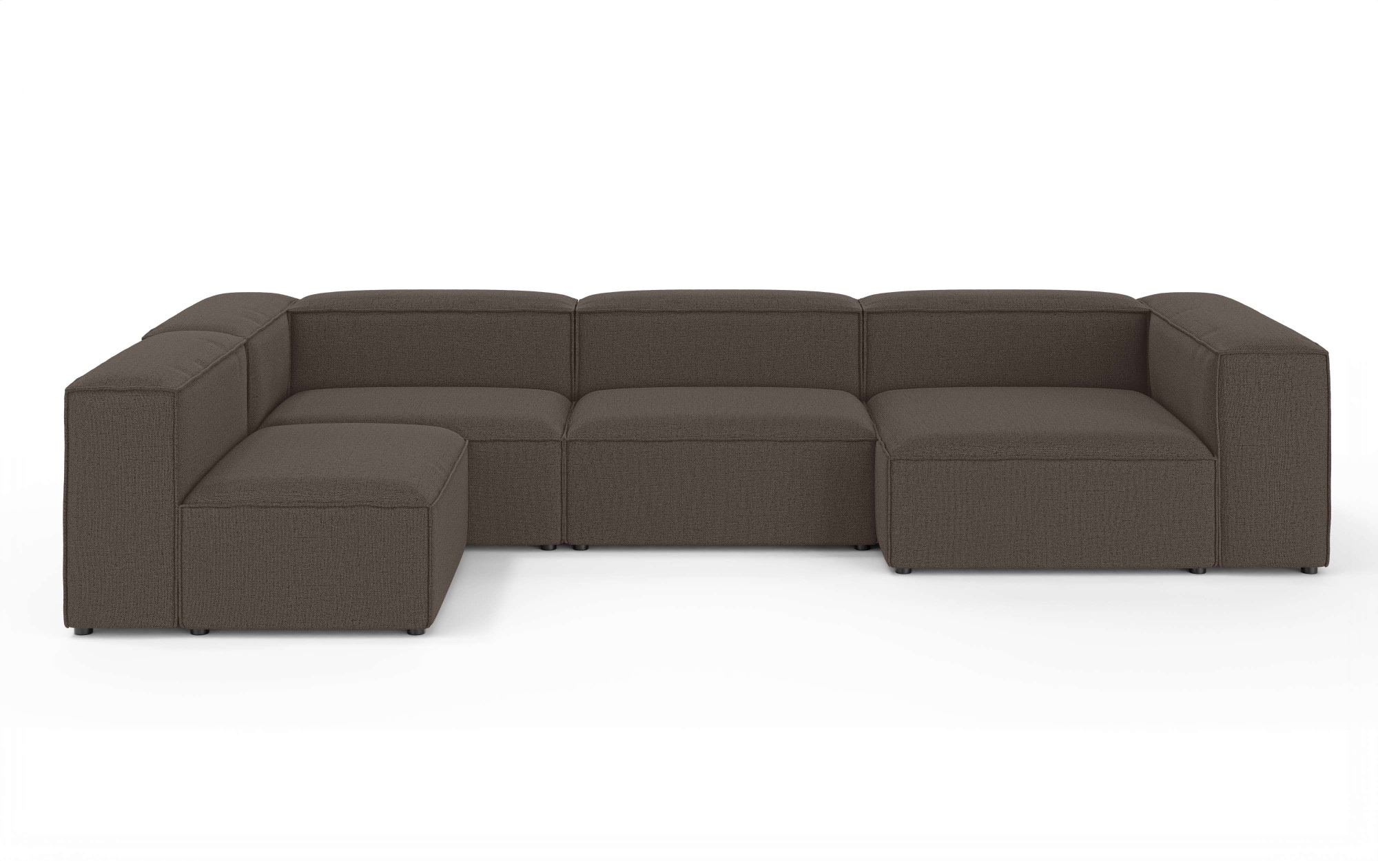 GOODproduct Paysage de salon »HAILY U-Form mit Ottomane links/rechts, Masse B/T/H: 360/200/72 cm« als Modul oder separat verwendbar, für individuelle Zusammenstellung