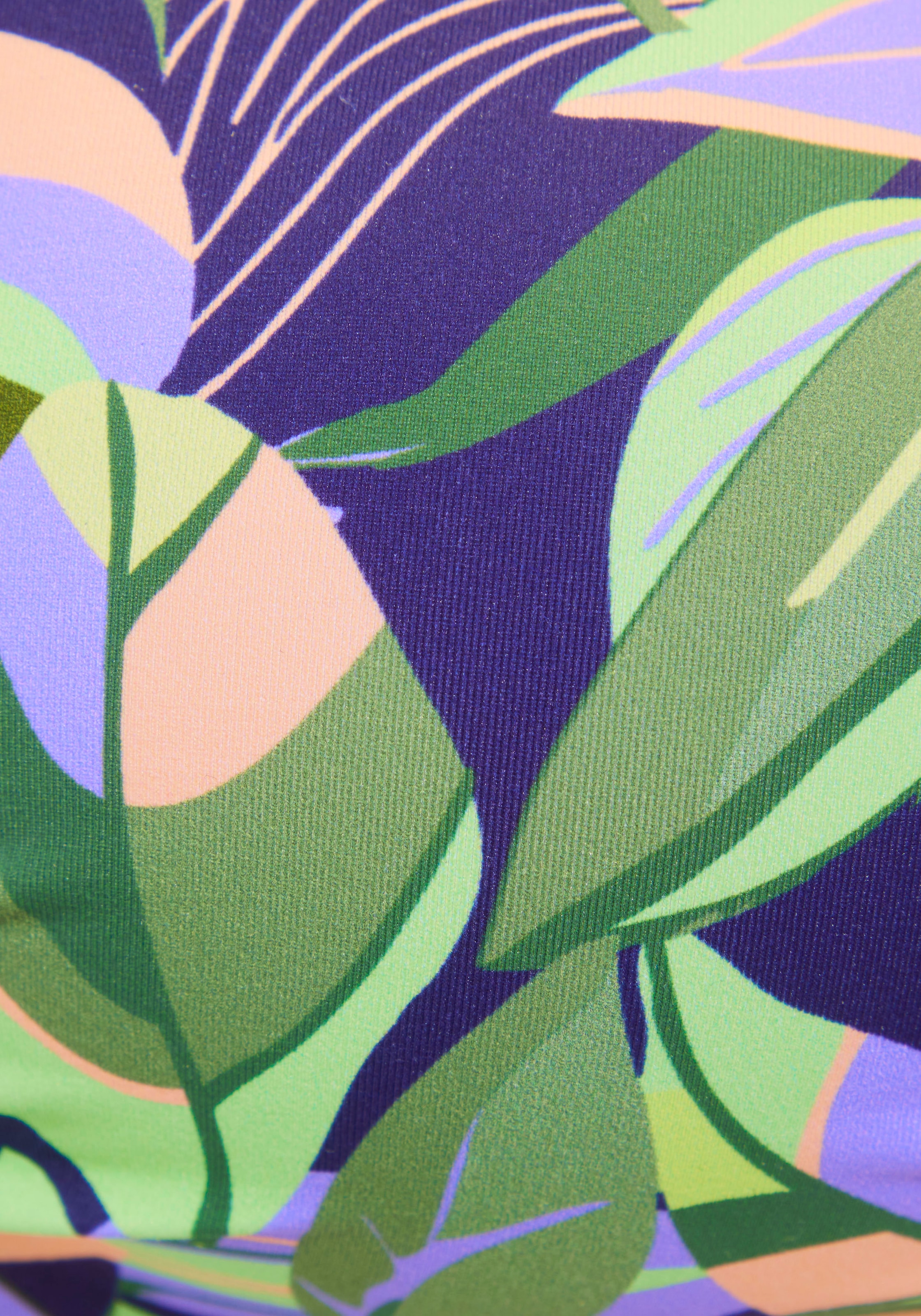 s.Oliver Bügel-Bandeau-Bikini-Top »Avin« mit modernem Allover-Print