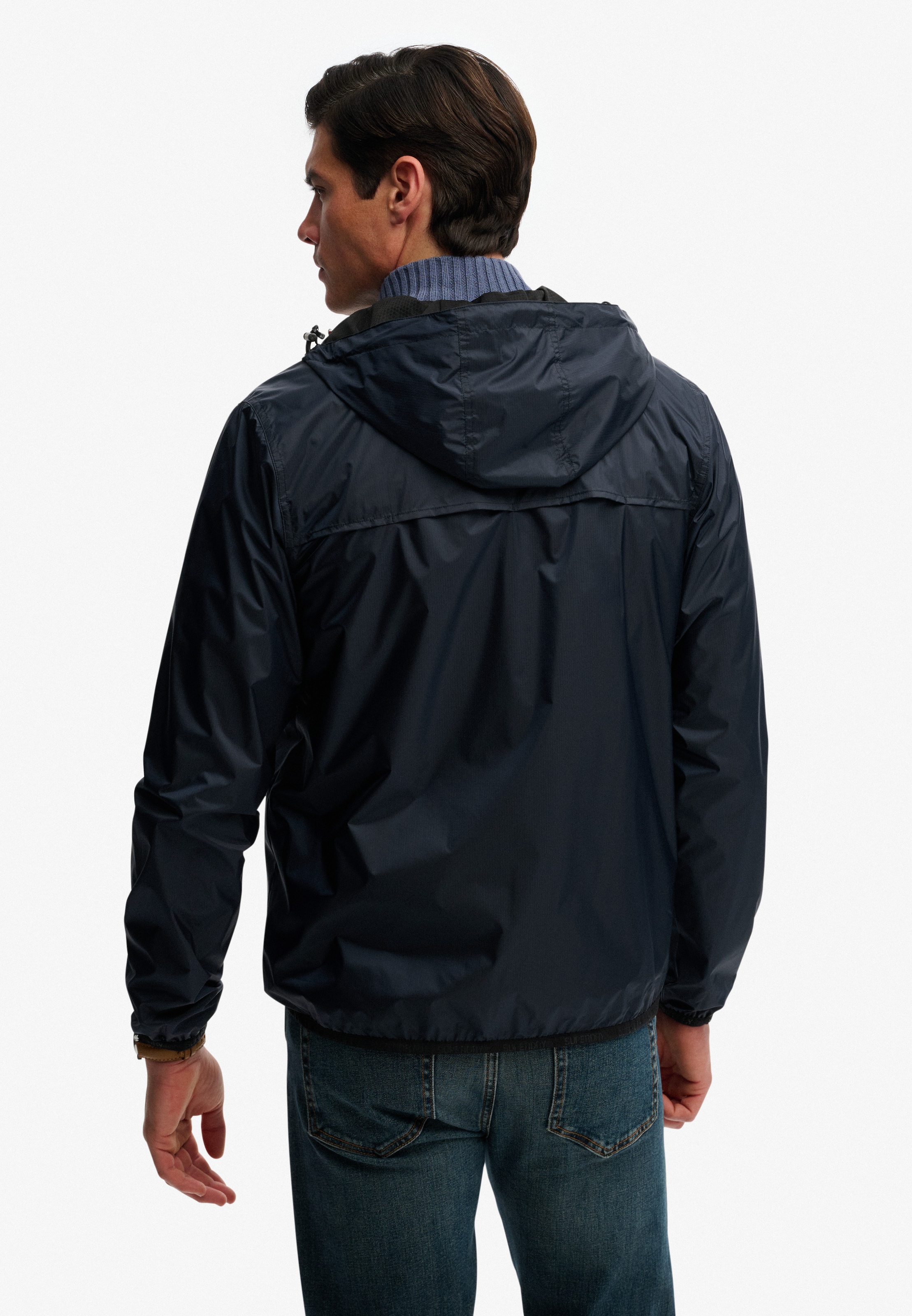 Superdry Coupe-vent »ESSENTIAL TRI WINDBREAKER JKT« mit Kapuze