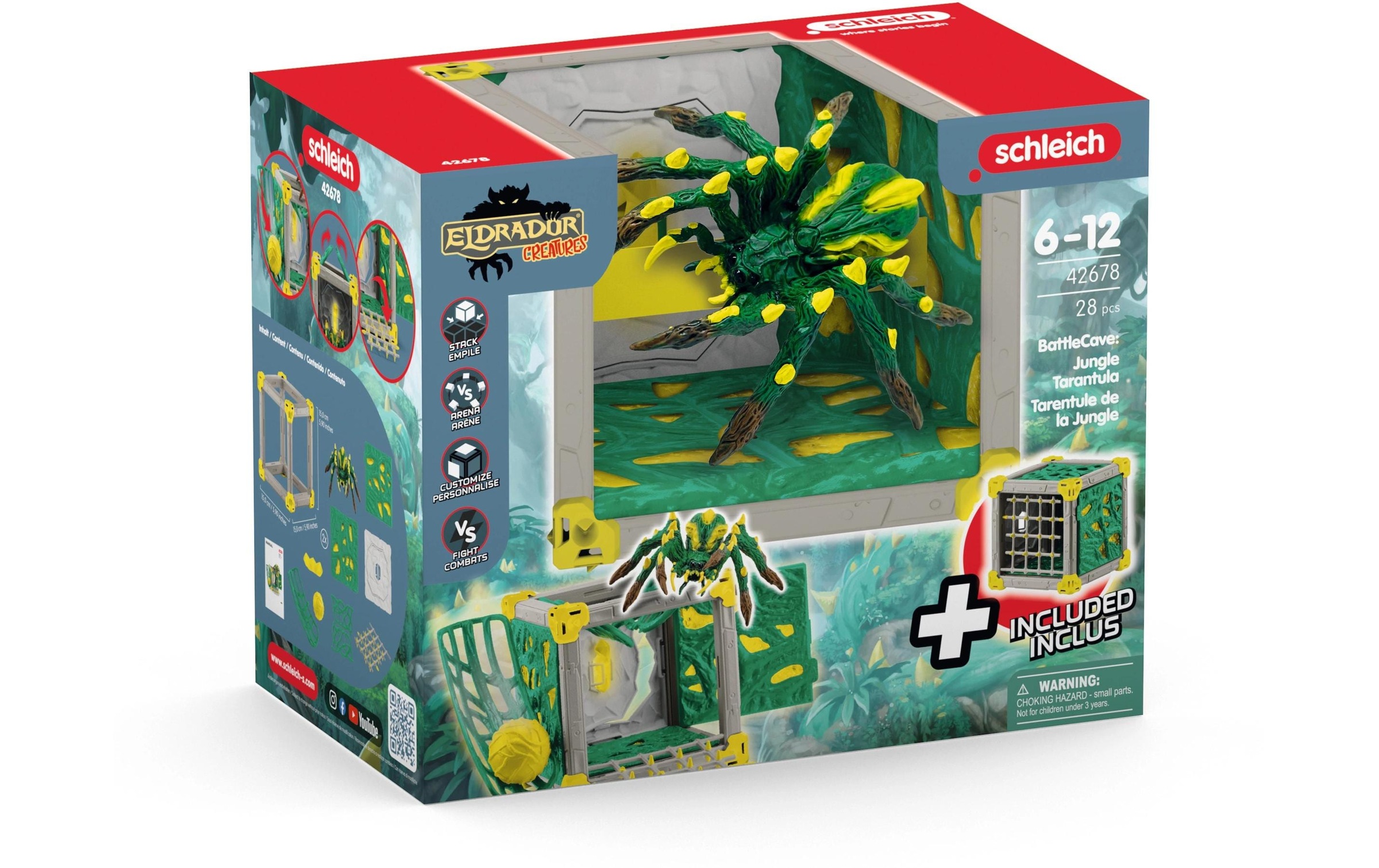 Schleich® Personnage de jeu »BattleCave Dschungeltarantel«
