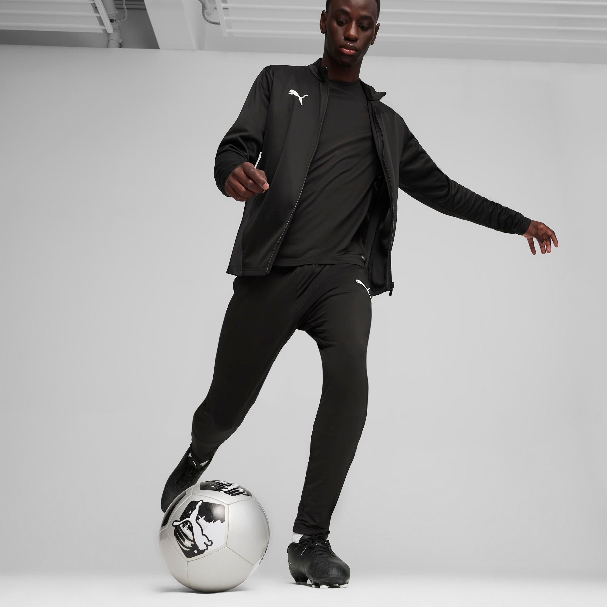 PUMA Trainingsjacke »TEAMGOAL TRAINING JACKET« ohne Kapuze sportlicher Stil, atmungsaktives Material, mit Reissverschlusstaschen