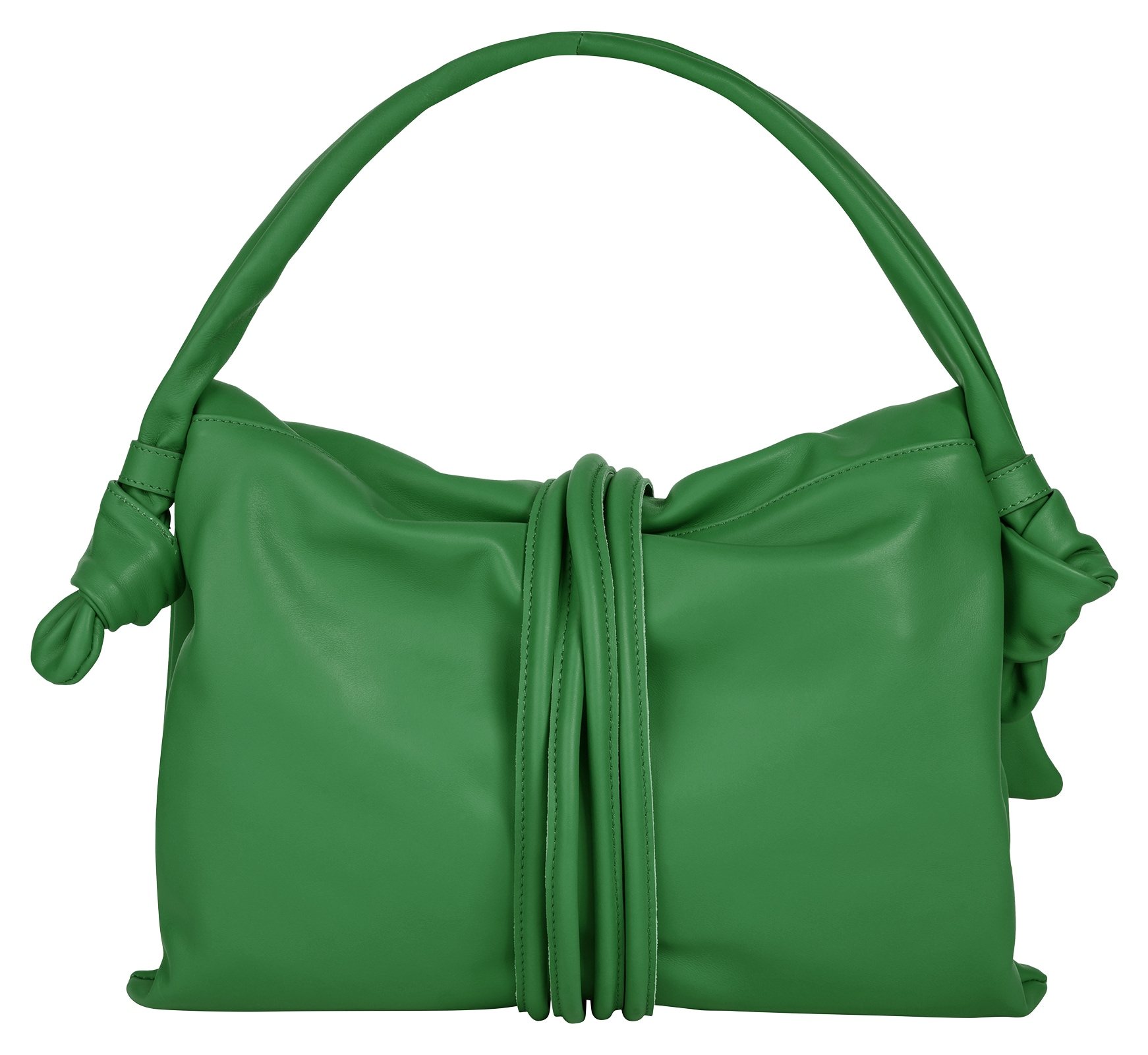 Samantha Look Henkeltasche echt Leder, Made in Italy