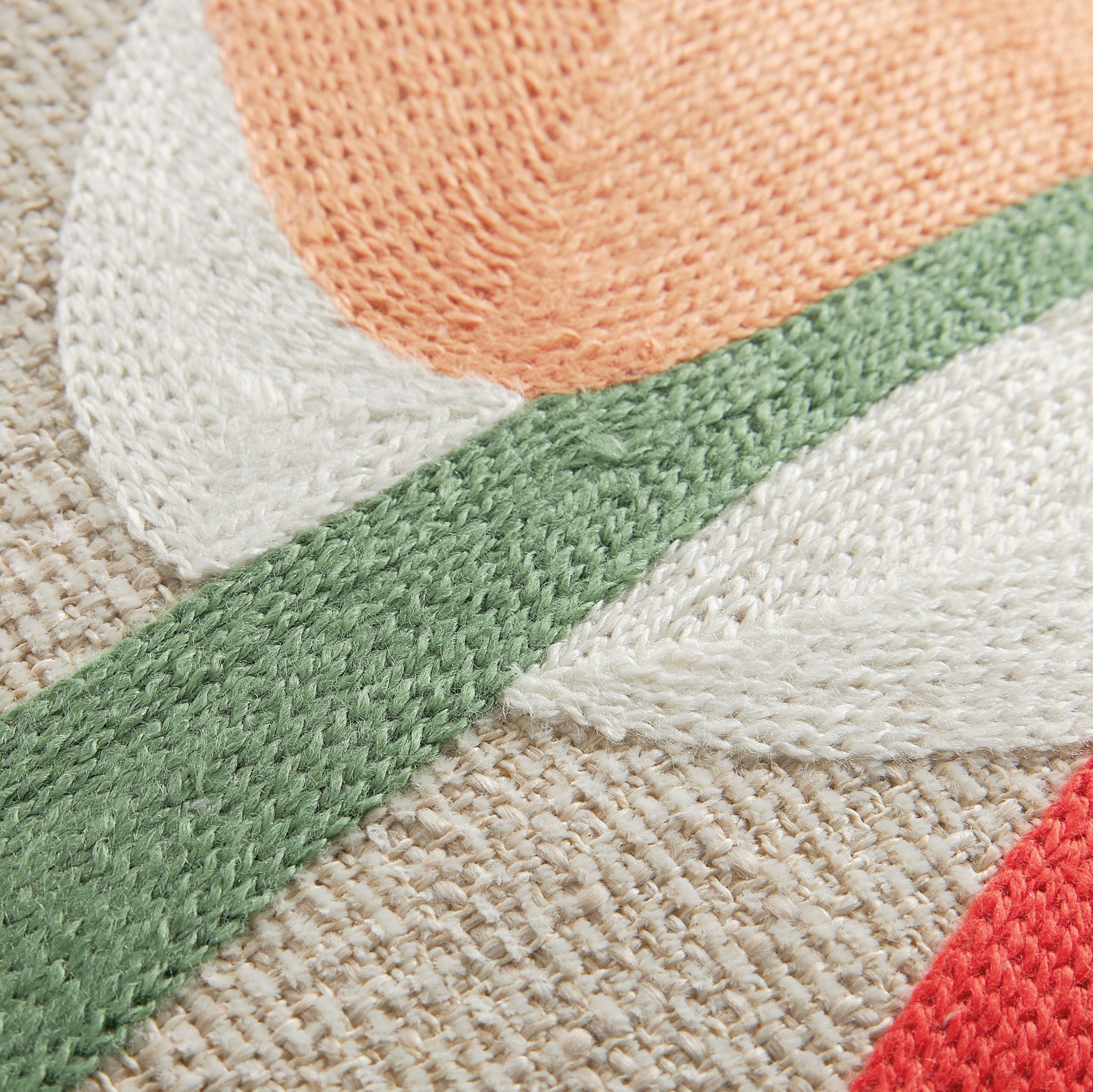 Musterring Dekokissen »Harmony« mit grossflächiger Stickerei