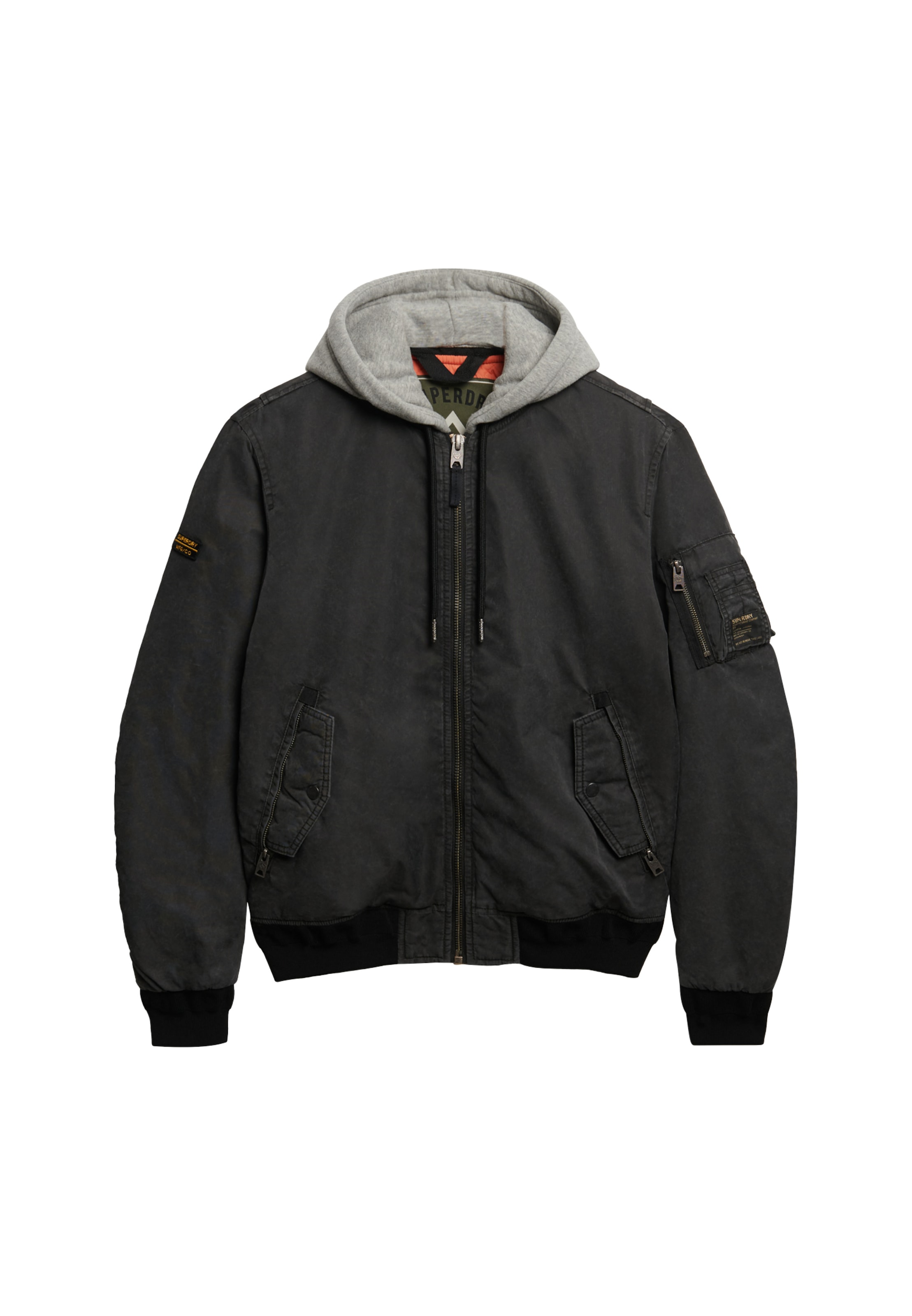 Superdry Parka »MILITARY MA1 BOMBER JACKET« ohne Kapuze