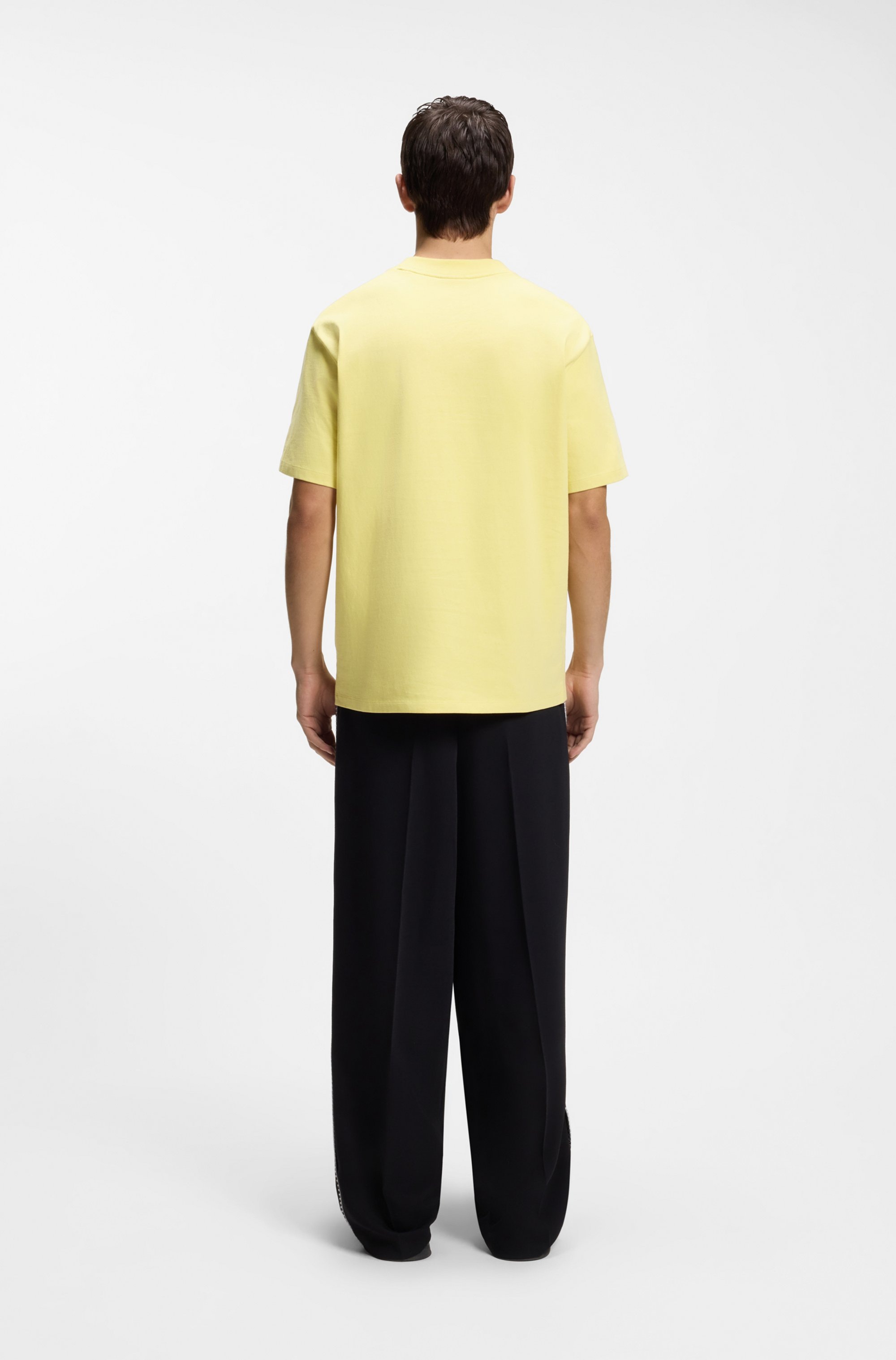 HUGO T-Shirt Rundhalsausschnitt, Relaxed Fit, Logo-Print
