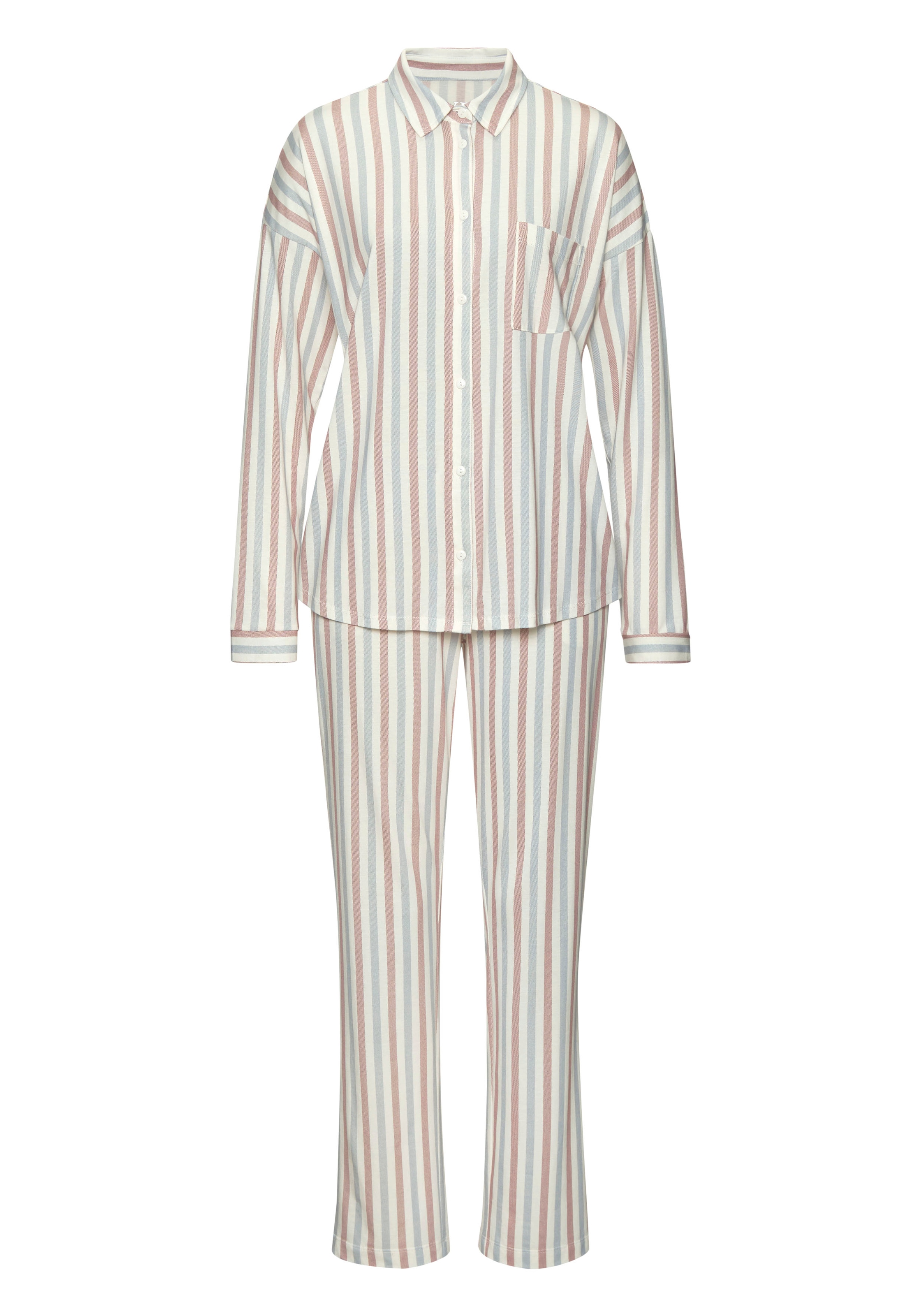 Vivance Dreams Pyjama 2 pièces in klassischem Schnitt