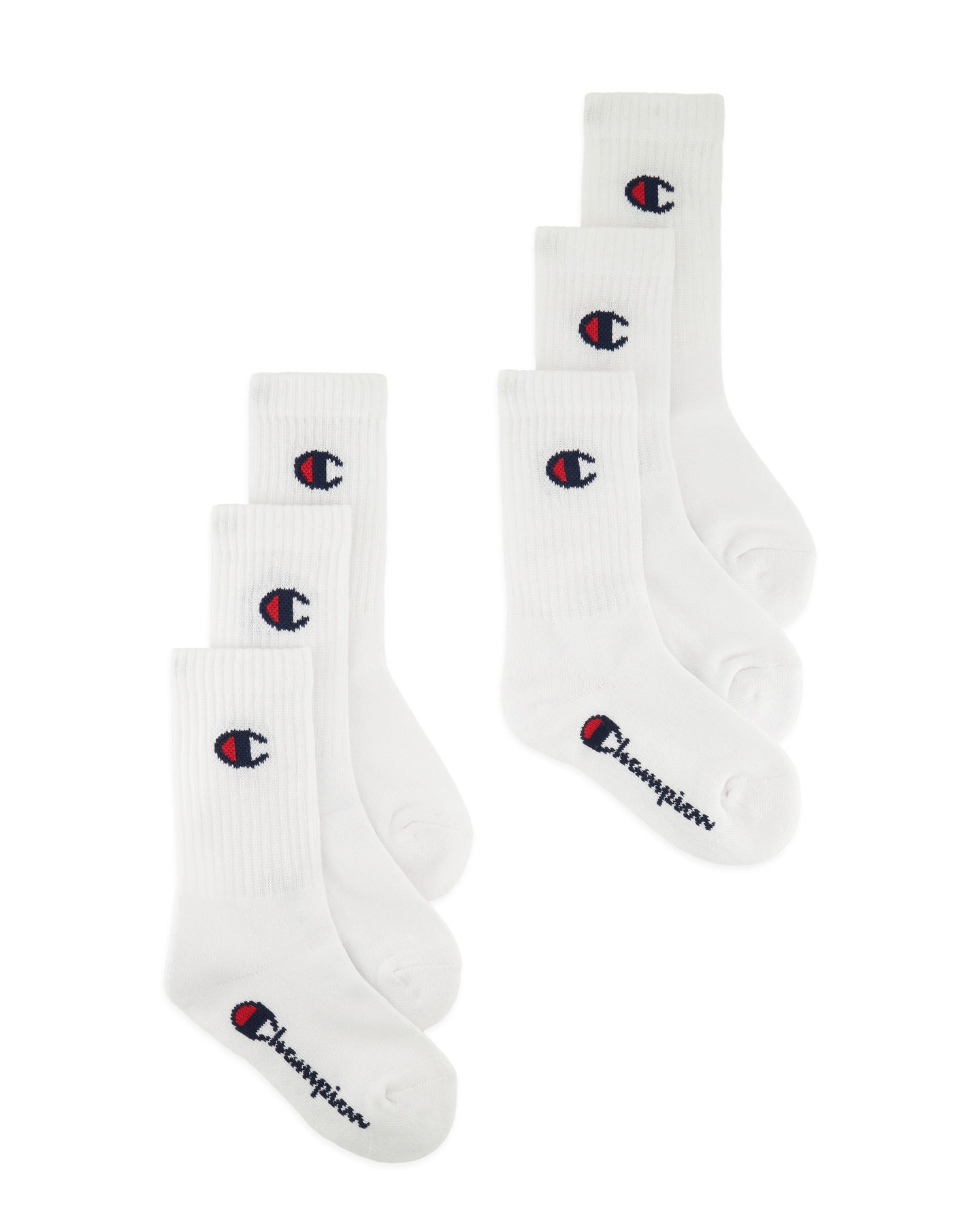Champion Chaussettes de sport Packung, 6 cuis tlg. für Kinder