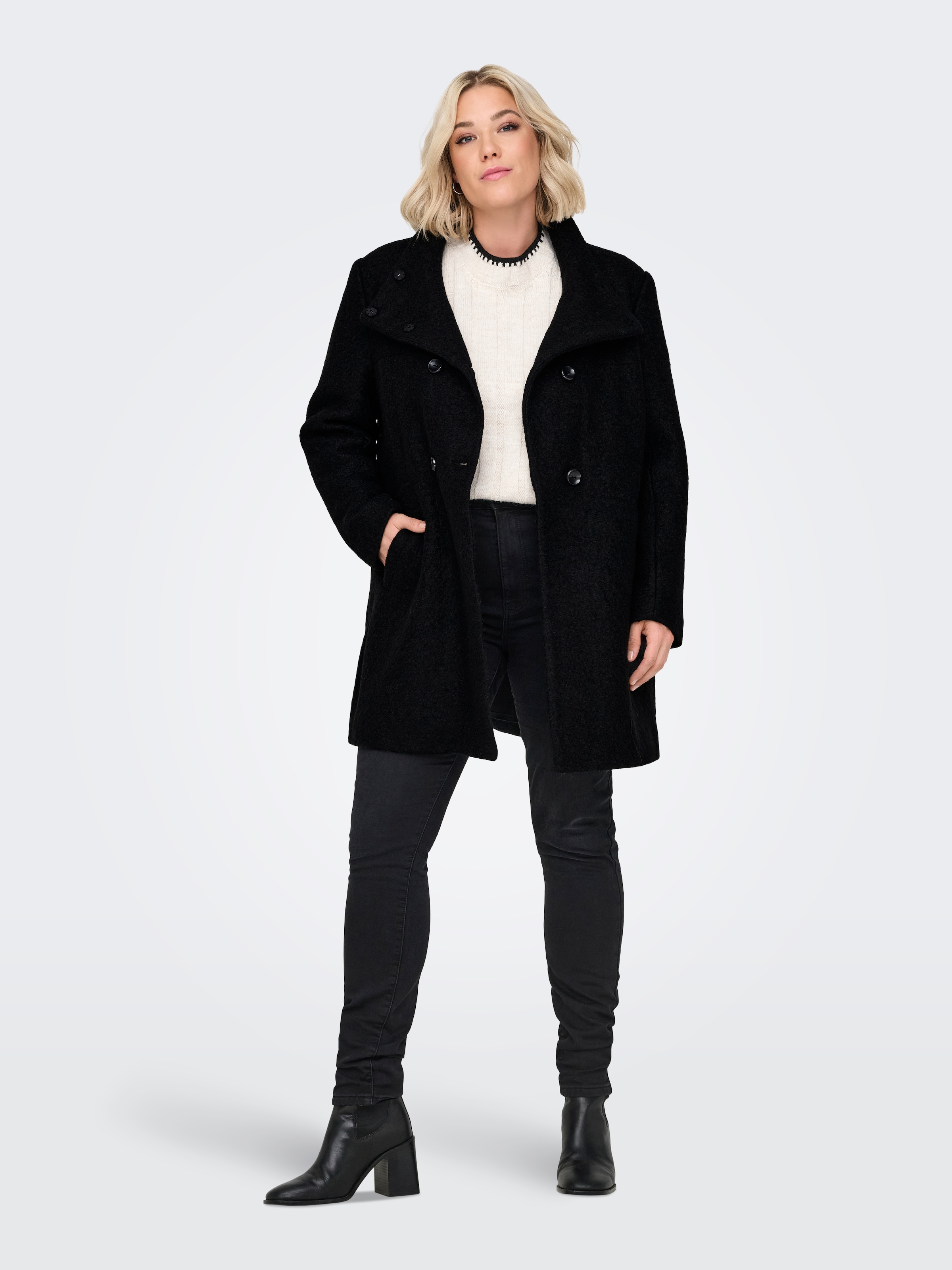 ONLY CARMAKOMA Manteau court »CARNEWSOPHIA WOOL COAT OTW«