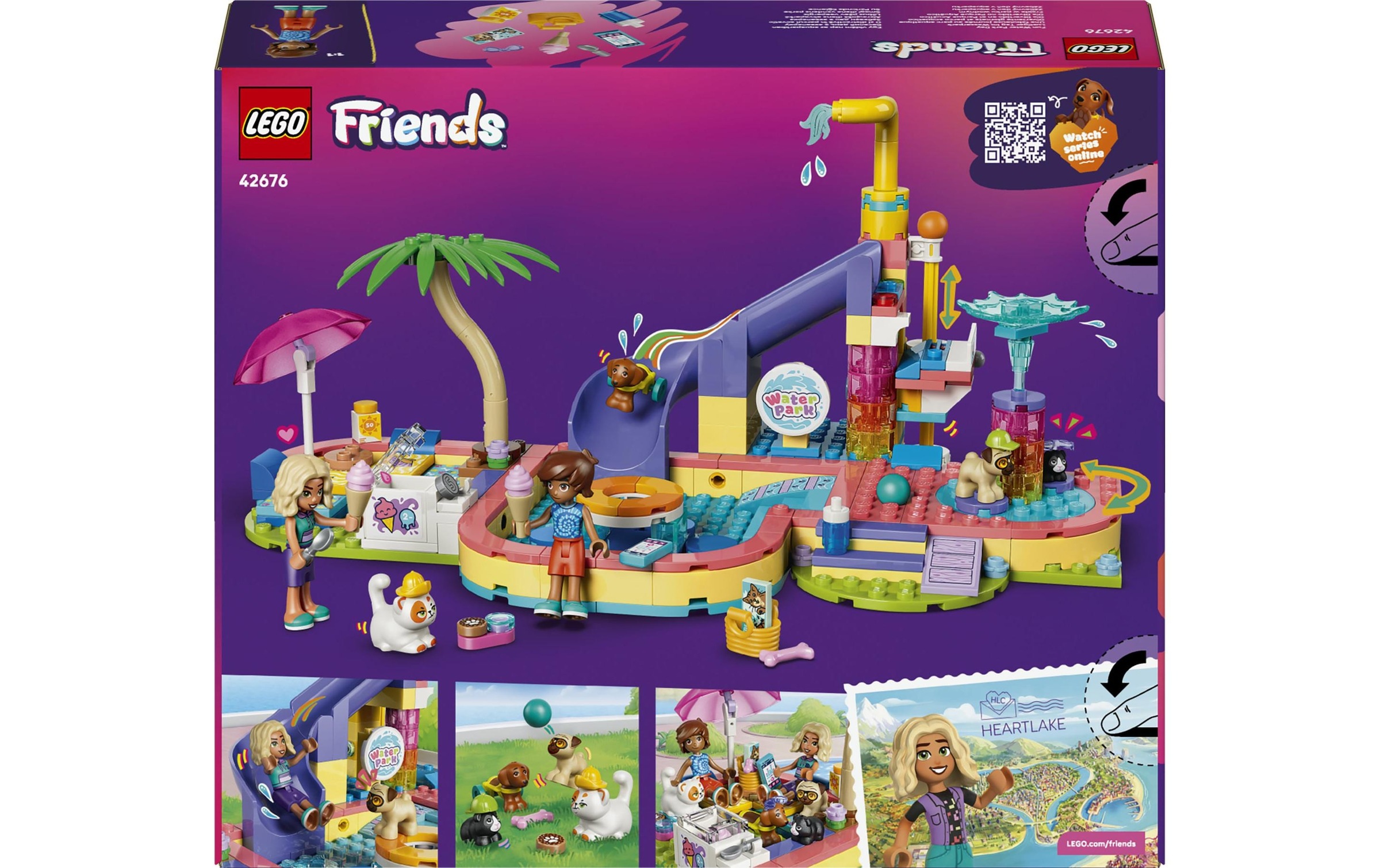 LEGO® Pions de construction »Lustiger Tag im Wasserpark (42676), LEGO Friends« fabriqué en Europe