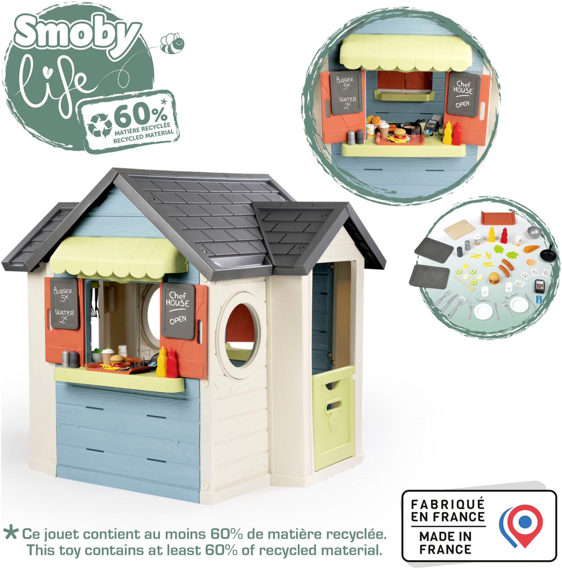 Smoby Spielhaus »Smoby Life, Chef« Made in Europe