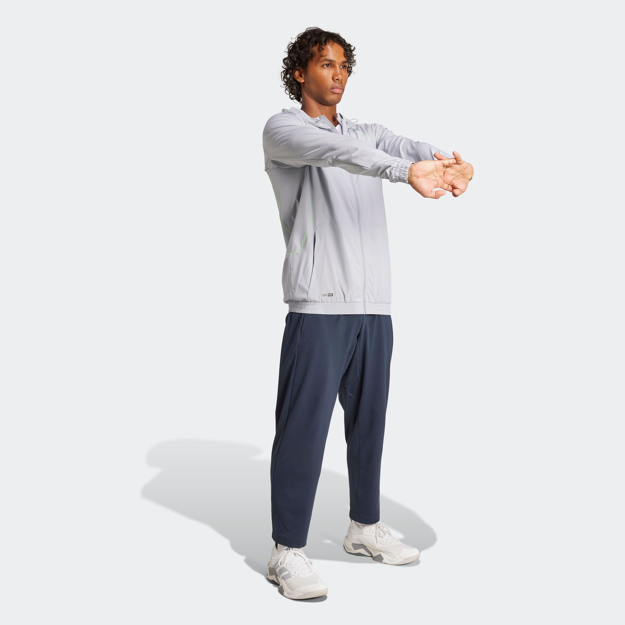 adidas Performance Trainingsjacke »TECH APP S-TOP« 1 Stk. tlg. für Fitness, aus Stretch-Materialien, atmungsaktiv