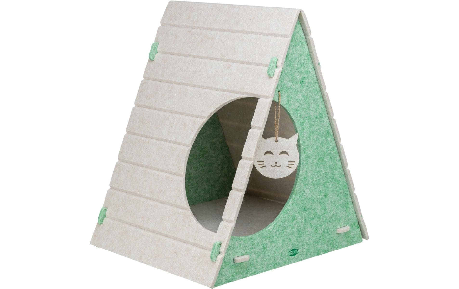TRIXIE Grotte des animaux »Lucy Höhle Filz dreieckig 46 x 50 x 38 cm« forme stable