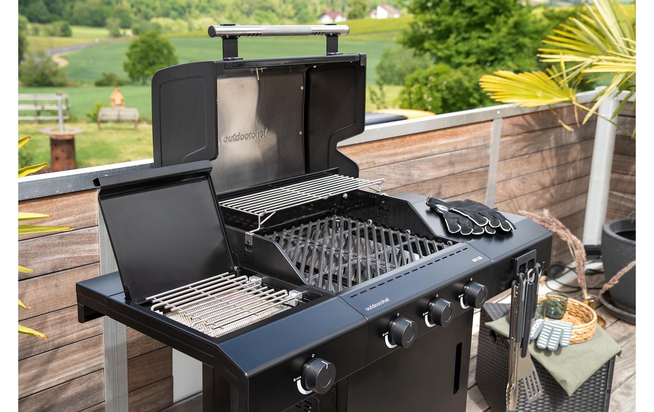 OUTDOORCHEF Barbecue à gaz »Heat C-335« Leistungsstarke 3-Brenner Grillstation