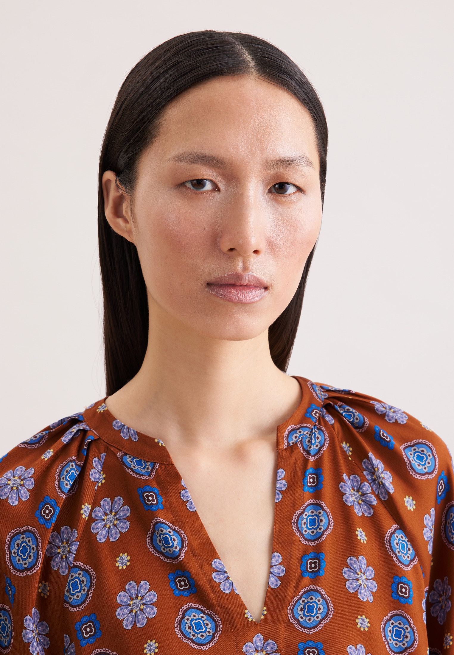 seidensticker Blouse classique Impression tunique