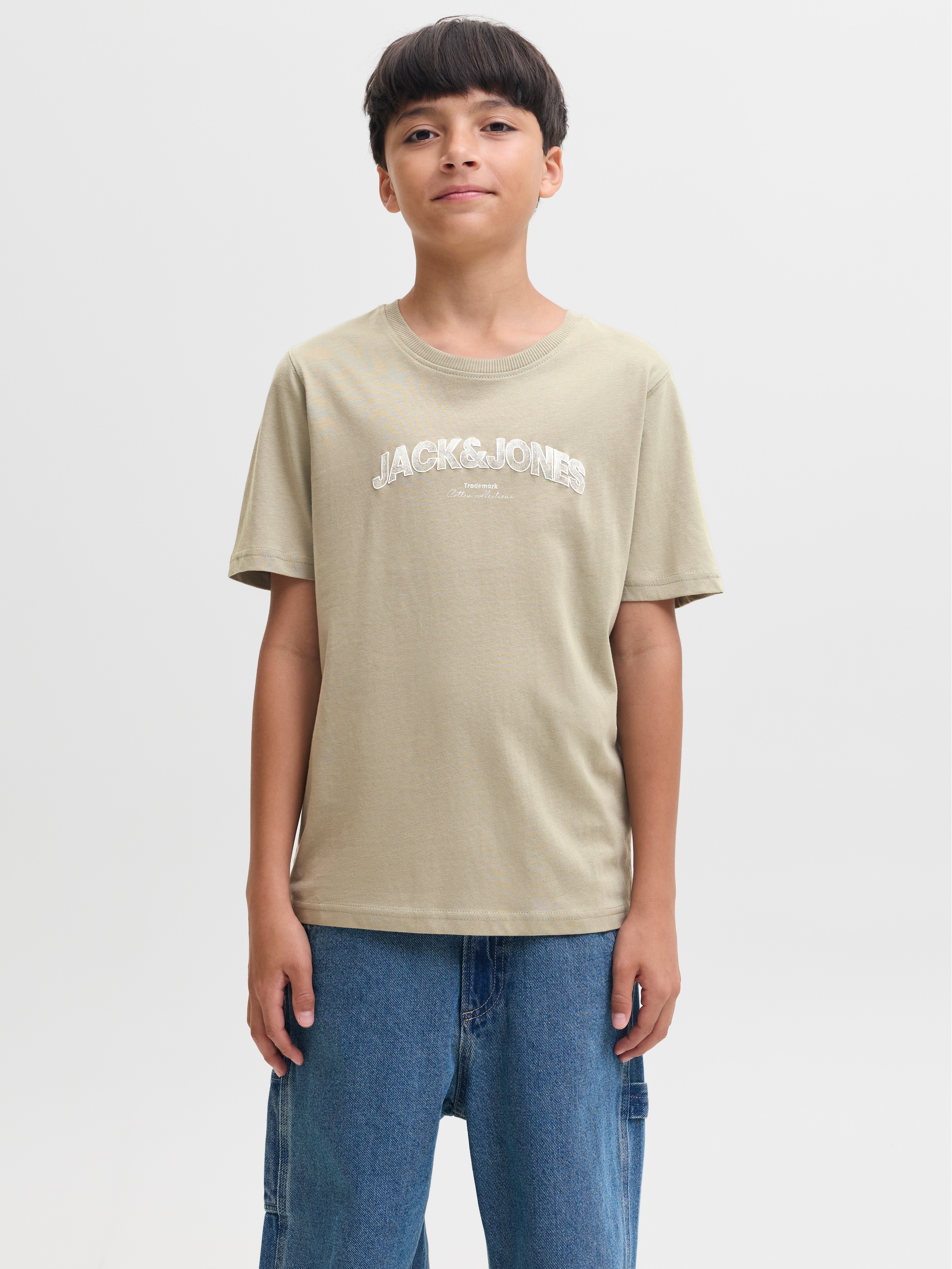 Jack & Jones Junior Rundhalsshirt »JJAVERY TEE SS CREW NECK 3PK MP JNR« Packung, 3 Baumwolle, regular fit