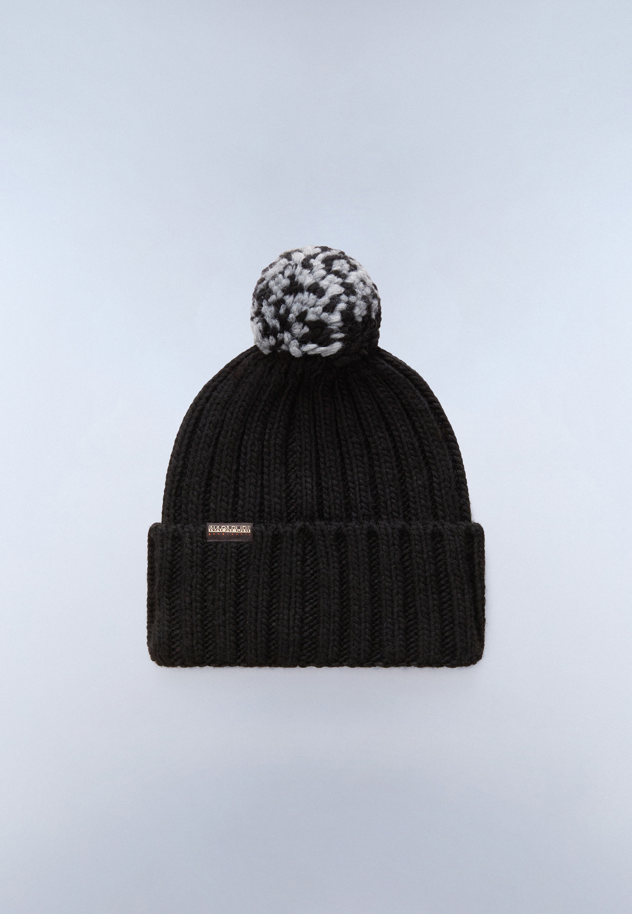 Napapijri Bonnet à pompon »SEMIURY« mit kontrastfarbigen Details