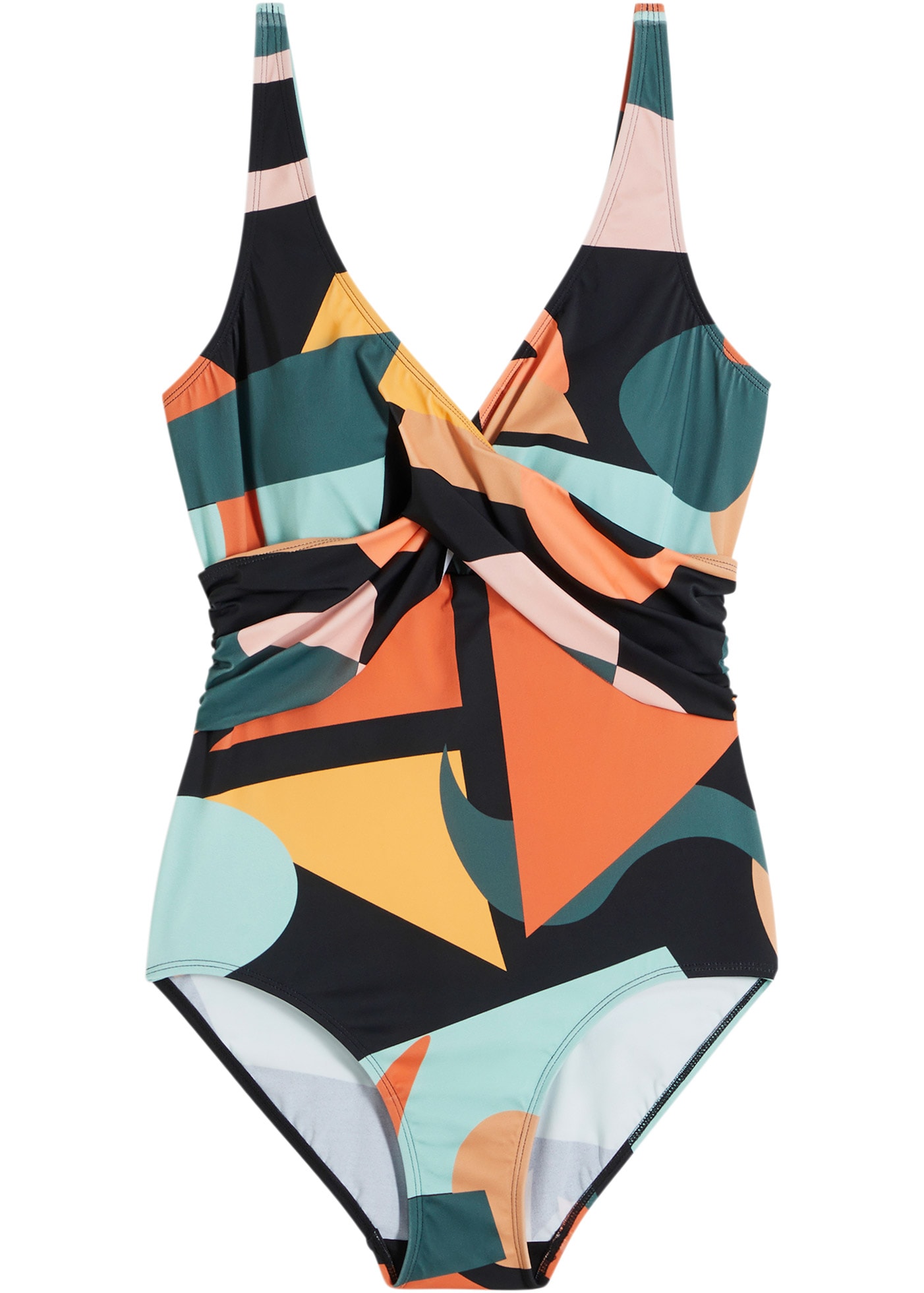 bonprix Maillot de bain Badeanzug in Wickel-Optik