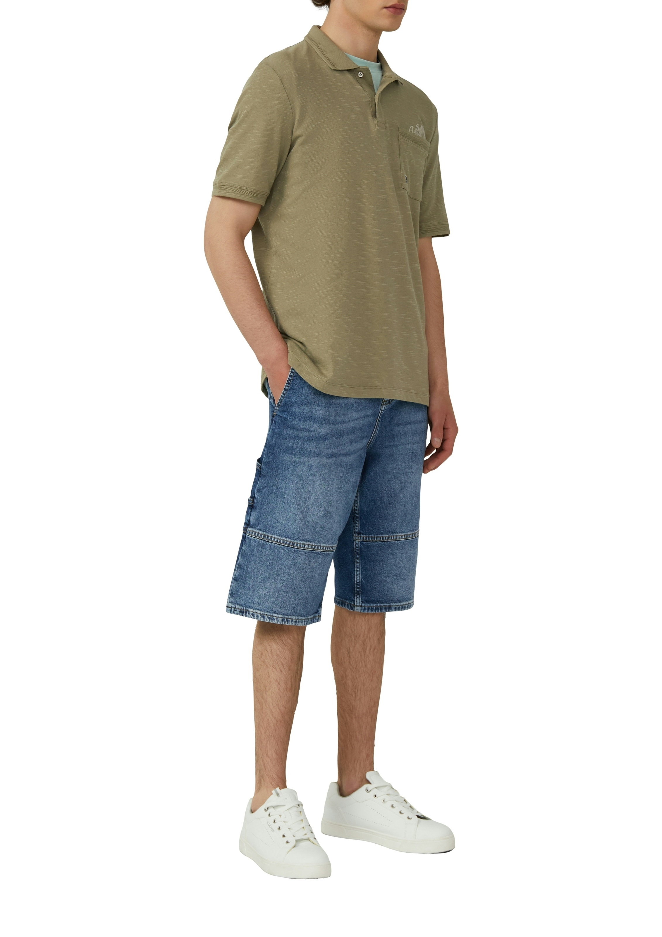s.Oliver Bermuda  pantalon d'été en denim/jeans avec stretch