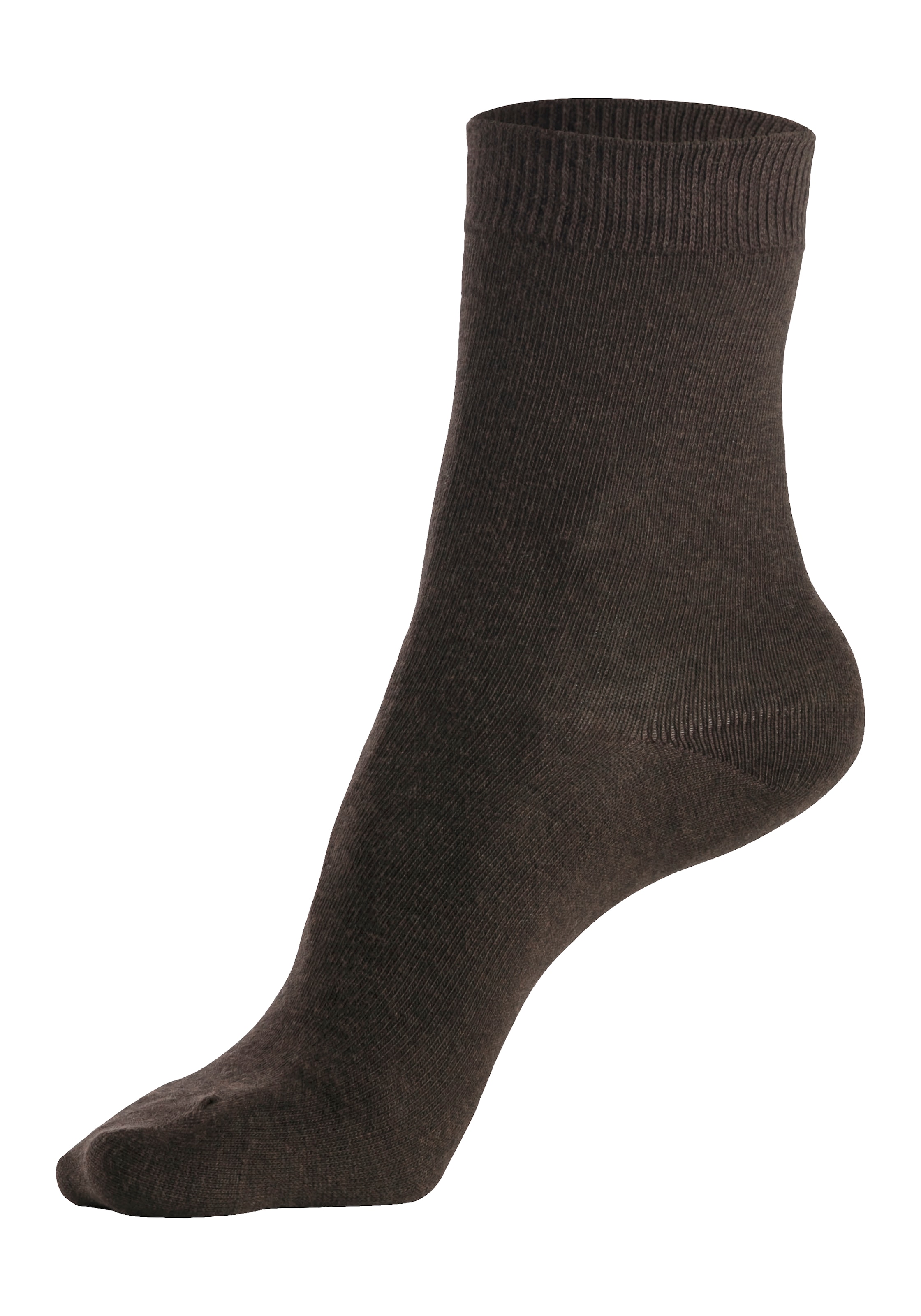 LASCANA Chaussettes basiques Paquet, 7 cuis tlg. en couleurs mélangées vives