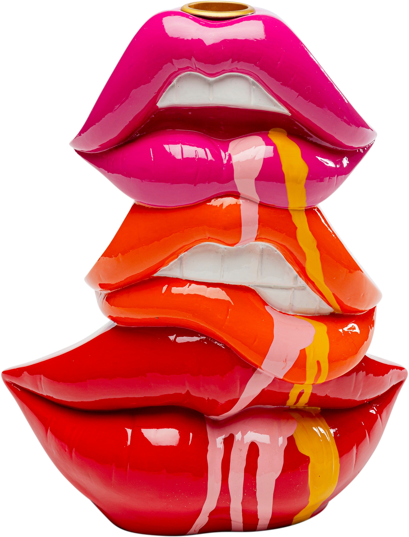 Kare Design Chandelier »Kerzenständer Lips 17cm«