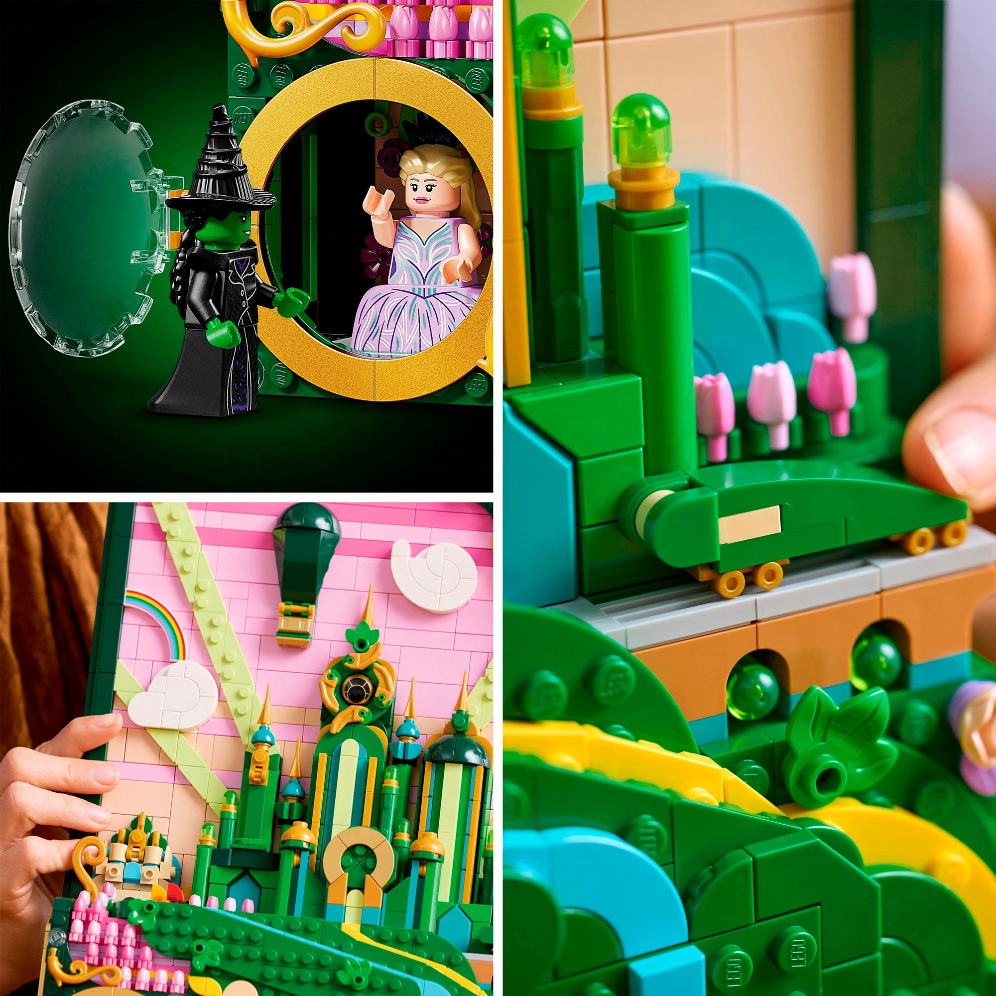LEGO® Pions de construction »Emerald City Wandkunst (75685), LEGO Wicked« Made in Europe