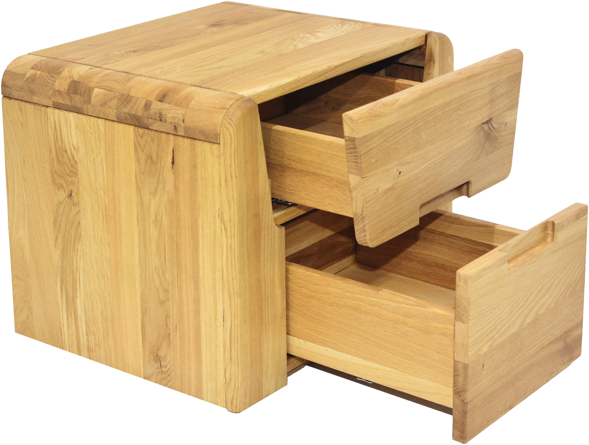 Home affaire Nachtkonsole »Vouillé« wahlweise in Kernbuche oder Wildeiche