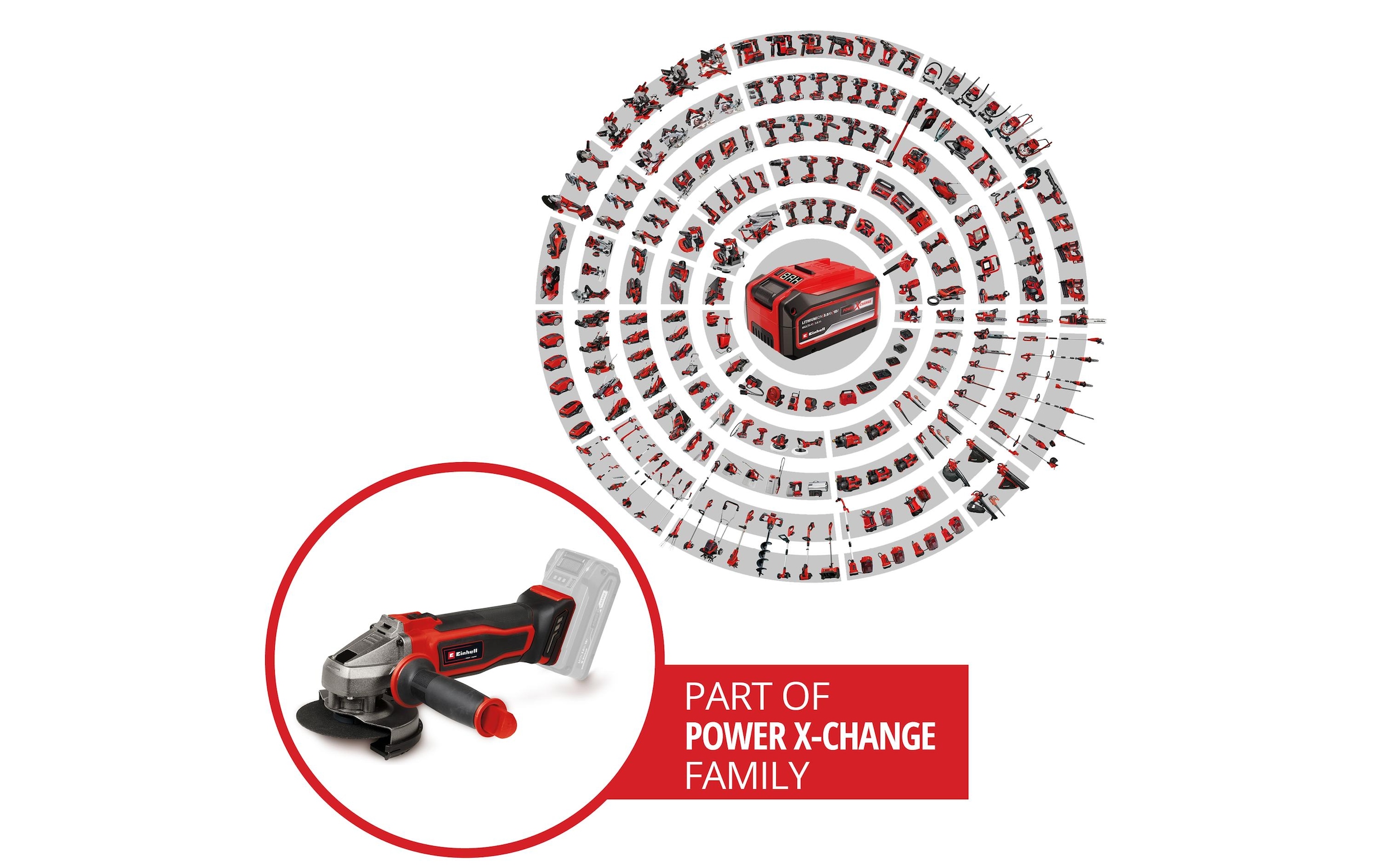 Einhell Meuleuse d'angle sans fil »Einhell Winkelschleifer TE-AG 18/115-2 Li – Solo«