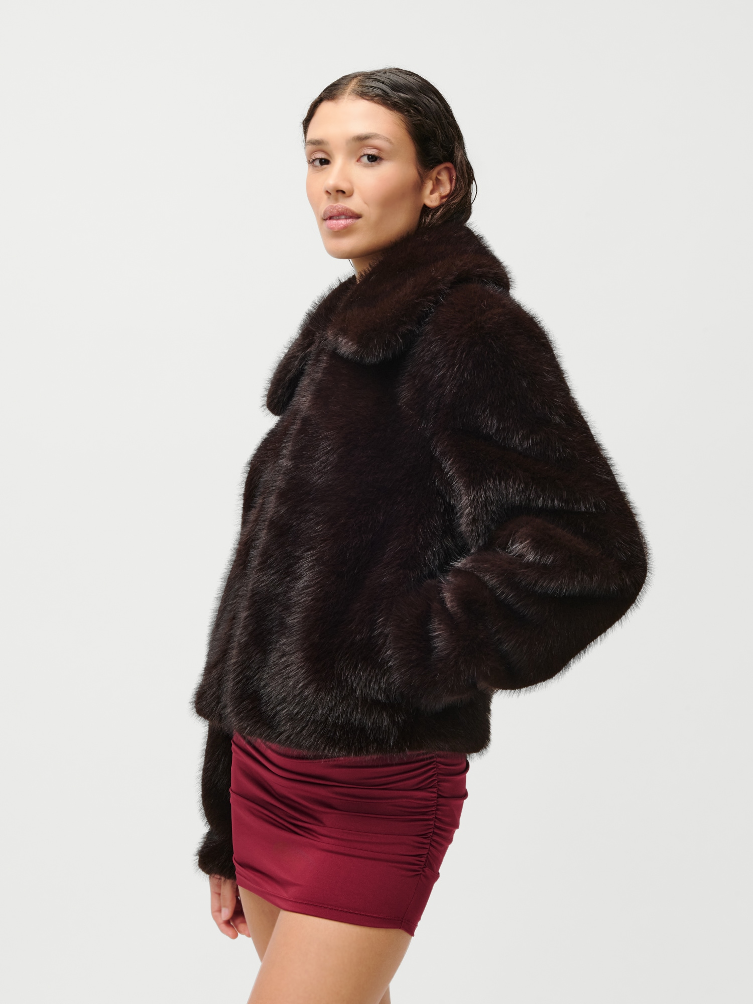 LeGer Veste en fausse fourrure »Catherine, LeGer by Lena Gercke«