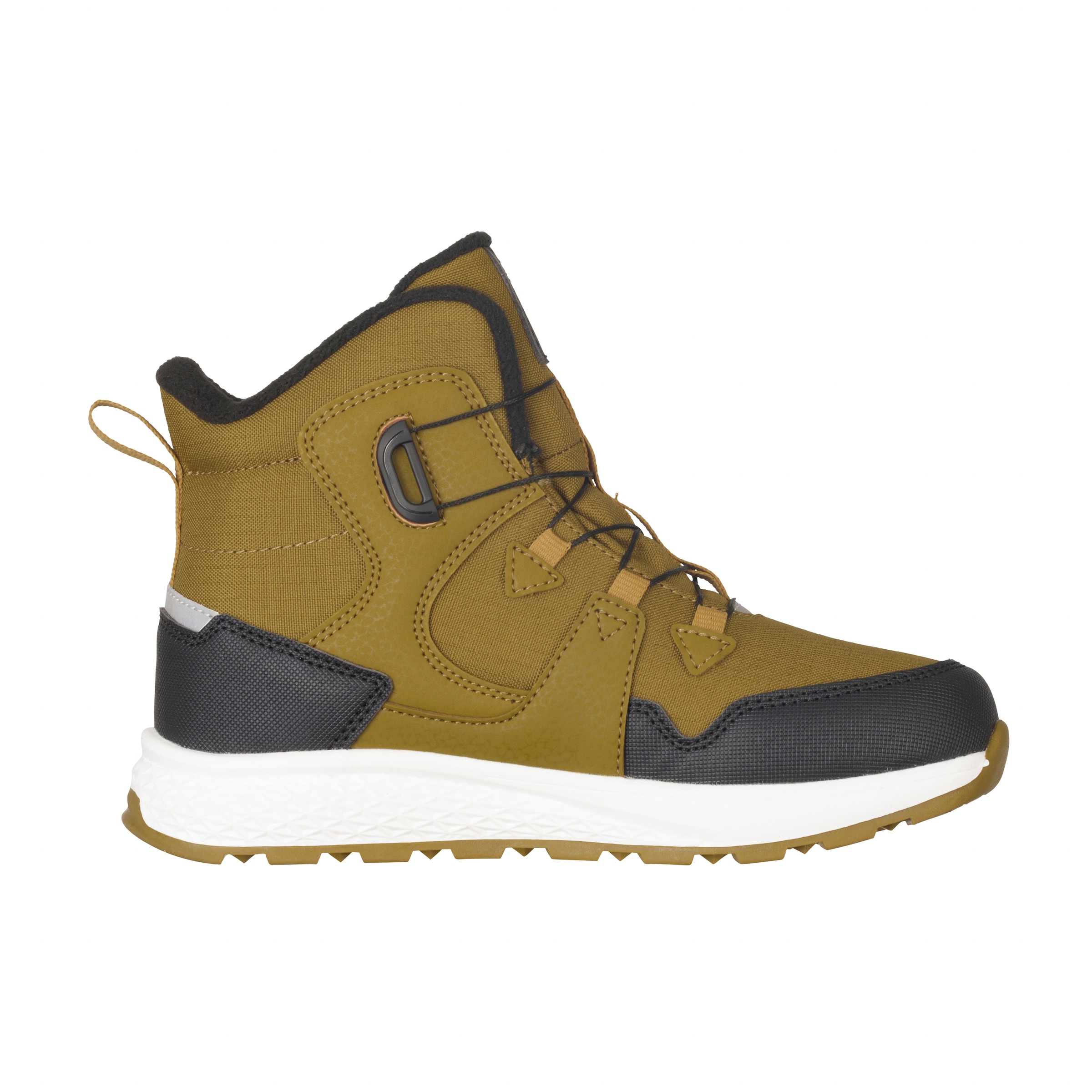 TROLLKIDS Winterstiefel »KIDS BERGEN WINTER MID CUT«  wasserdicht, fitgo Schnellschnürsystem, reflektierende Details