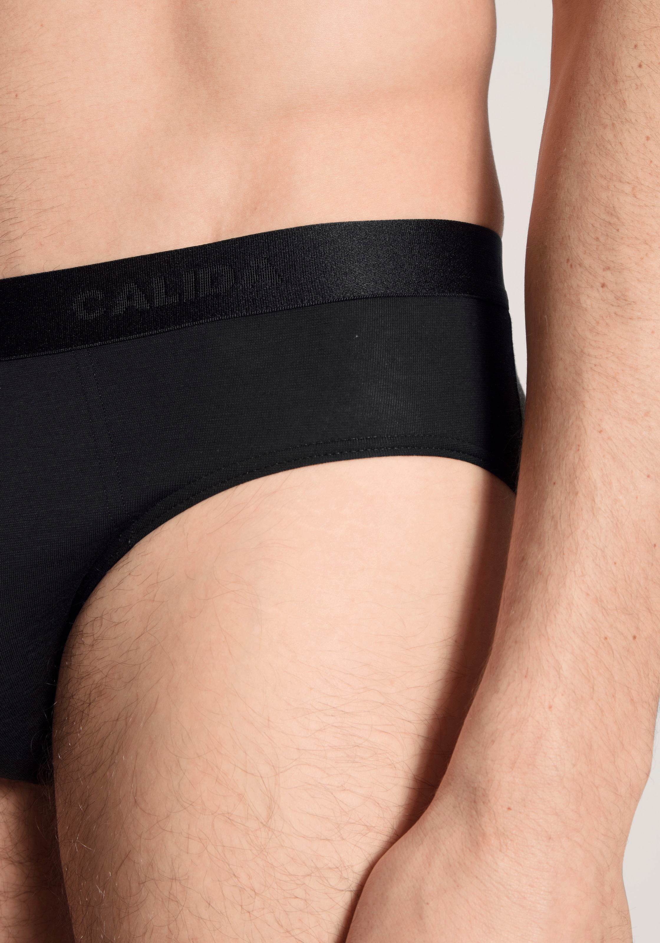 CALIDA Slip »Natural Benefit« 3er Pack,  Single Jersey-Qualität, elastisch, Multipack, ohne Eingriff