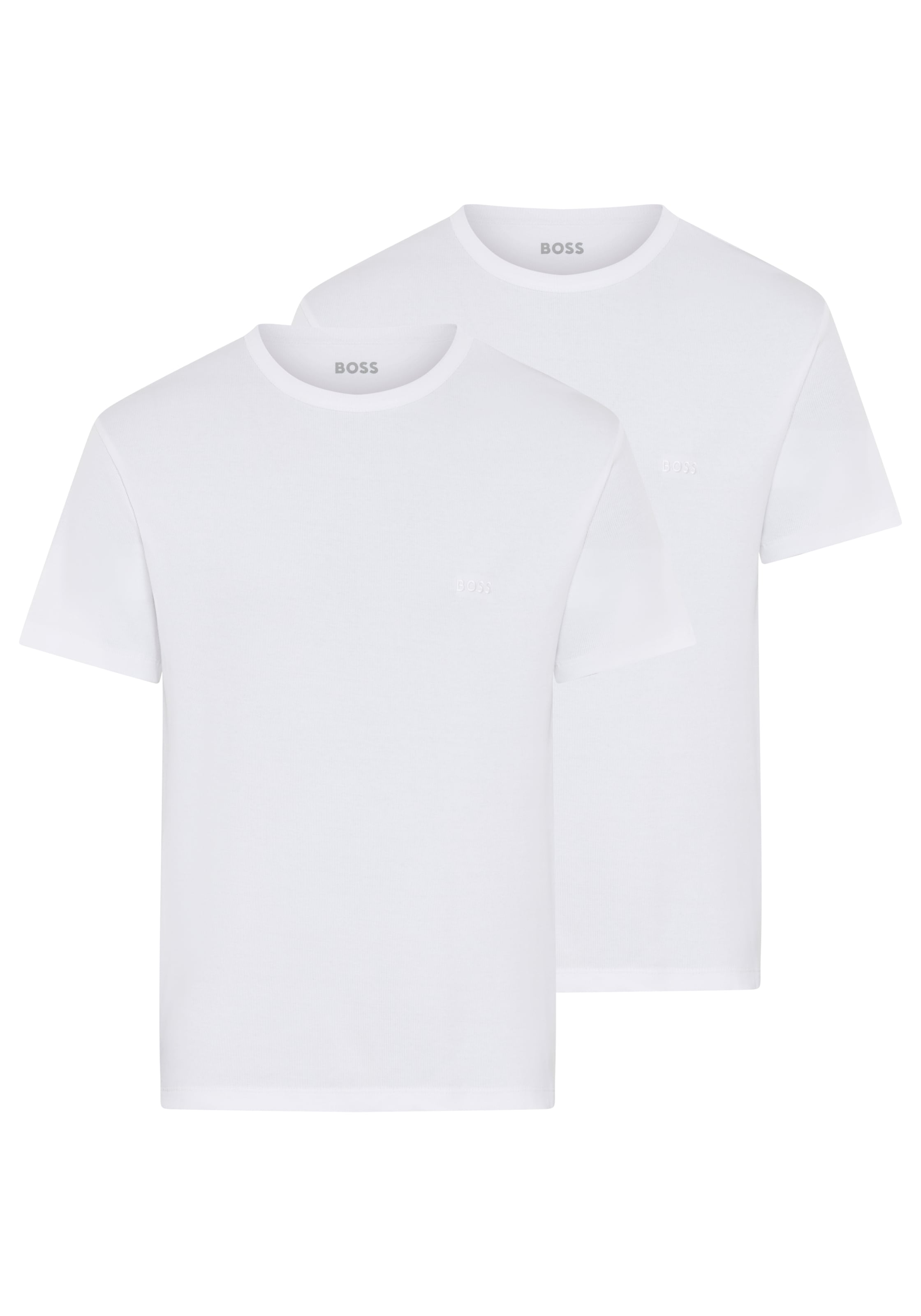 BOSS T-Shirt Ton in Ton Stickerei