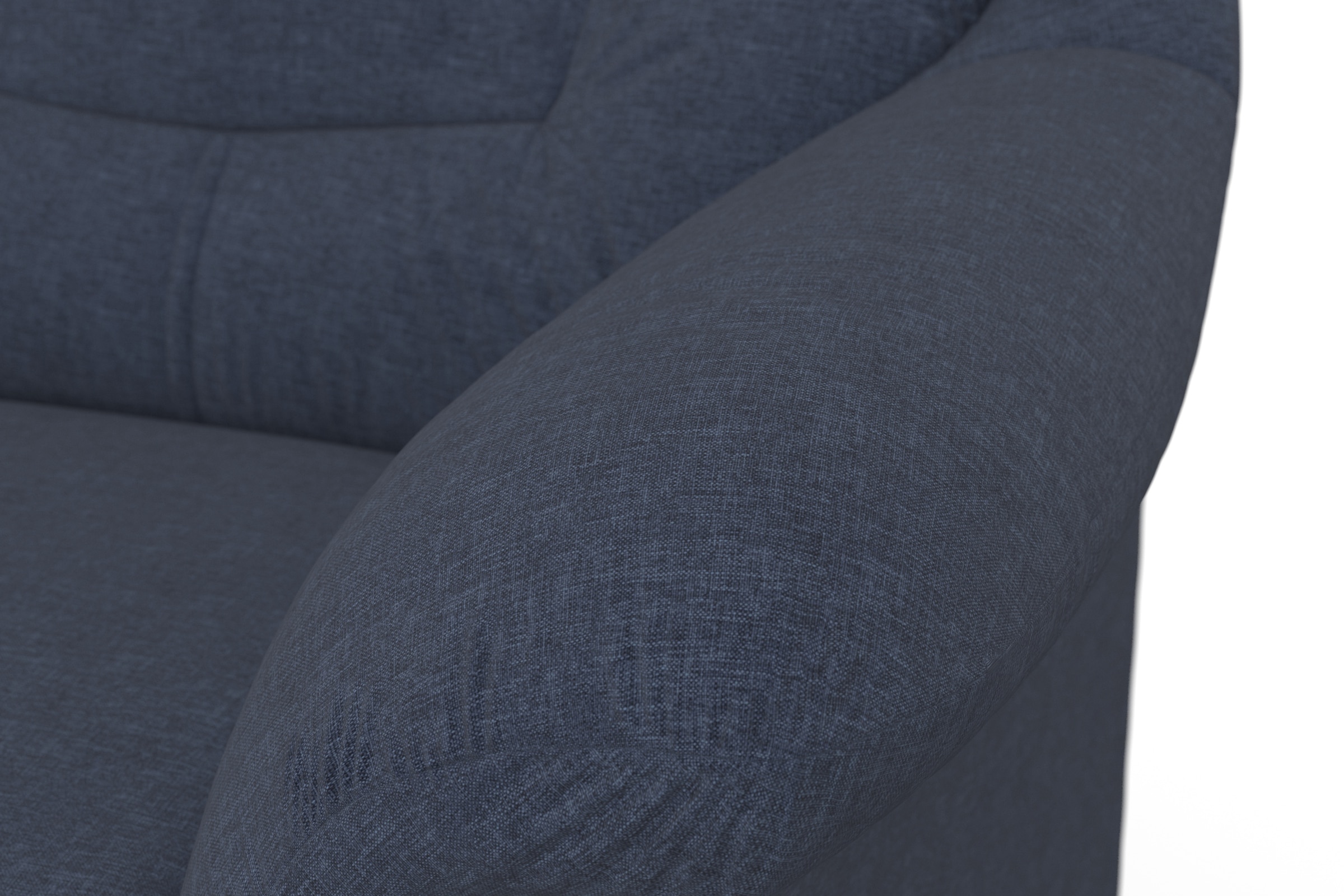 DOMO collection 3-Sitzer »Montana für kleine Räume, Breite 184cm, komfortabel und zeitlos« bequeme Armlehnen