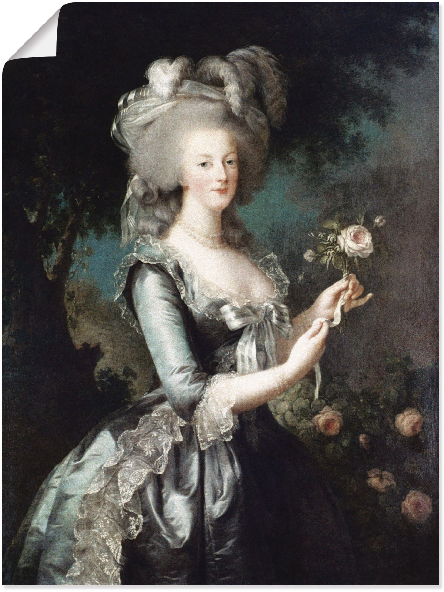 Artland Wandbild »Marie Antoinette, 1783« Menschen 1 Stk. tlg. als Leinwandbild, Poster in verschied. Grössen