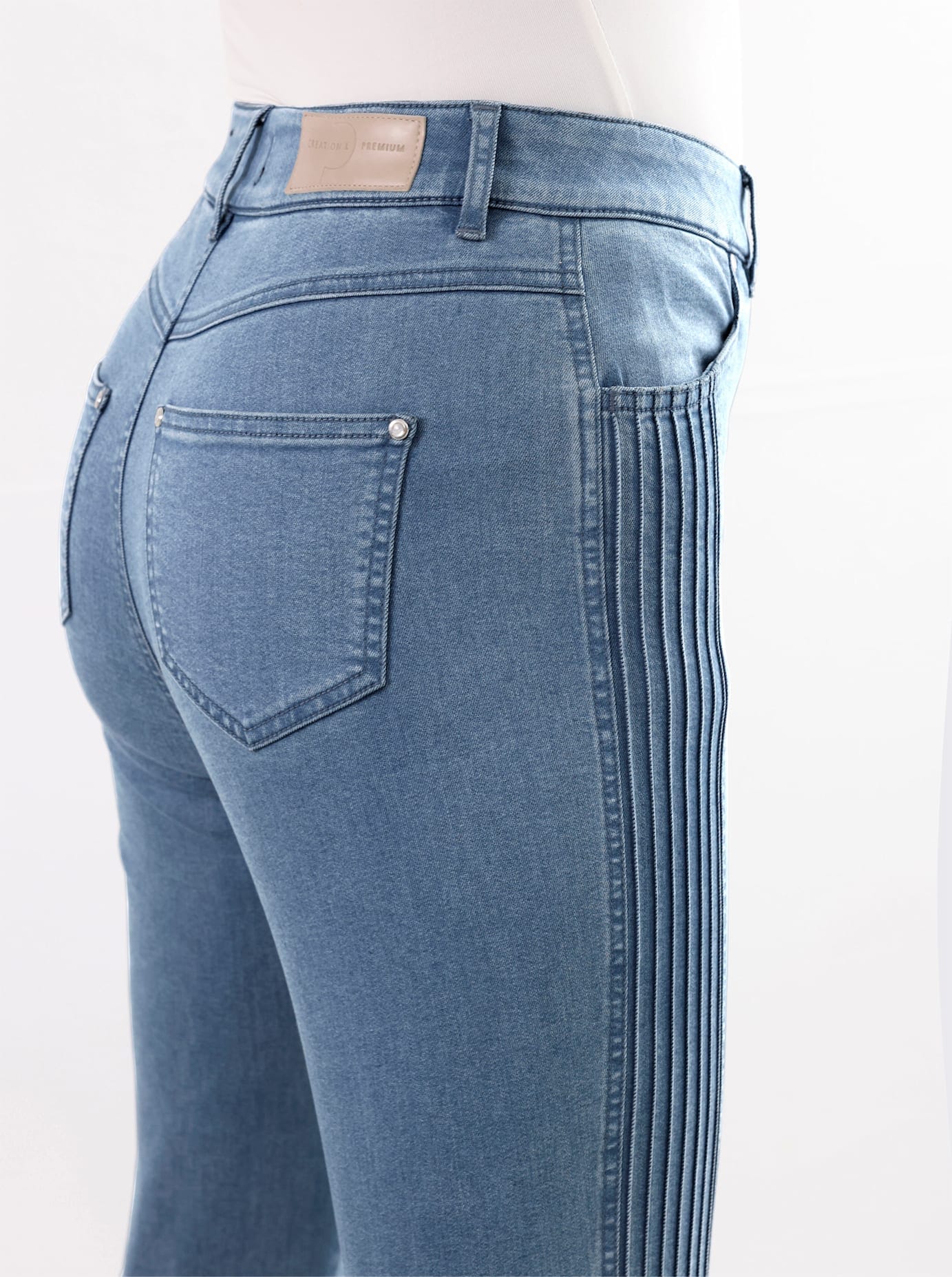 CREATION L PREMIUM Jeans confortables 1 cuis