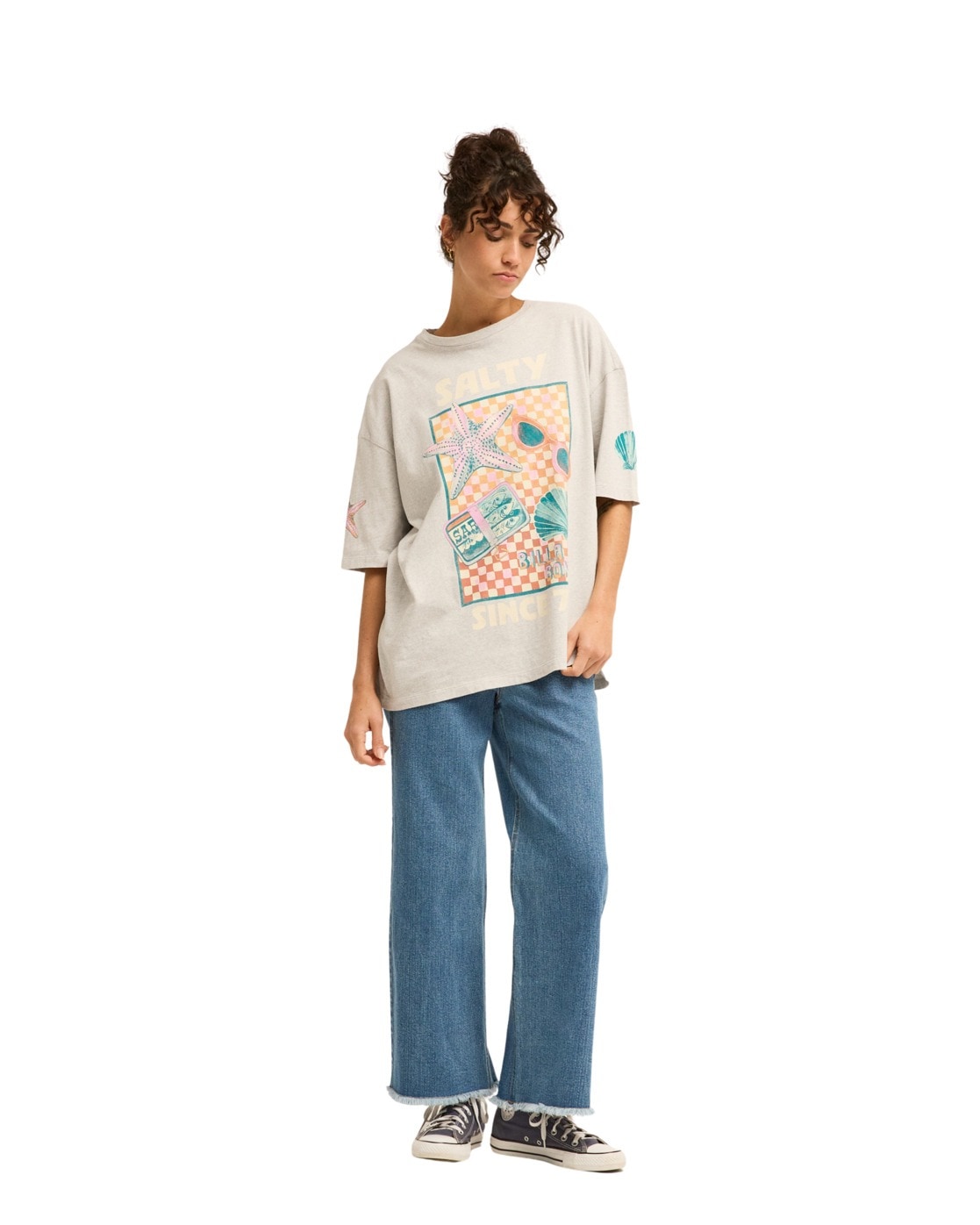 Billabong T-shirt oversize »Salty Since«