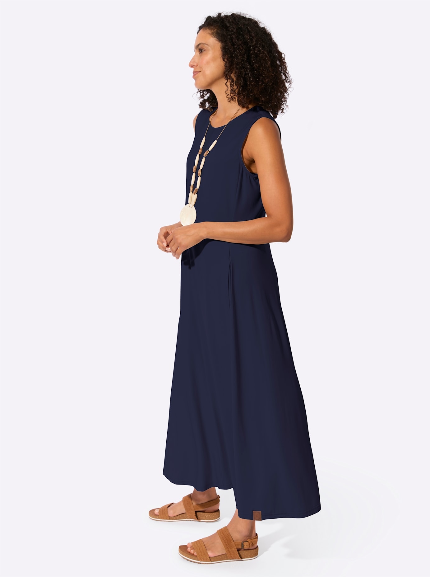 Casual Looks Robe en ligne A »Sommer-Kleid« Poche dans les coutures