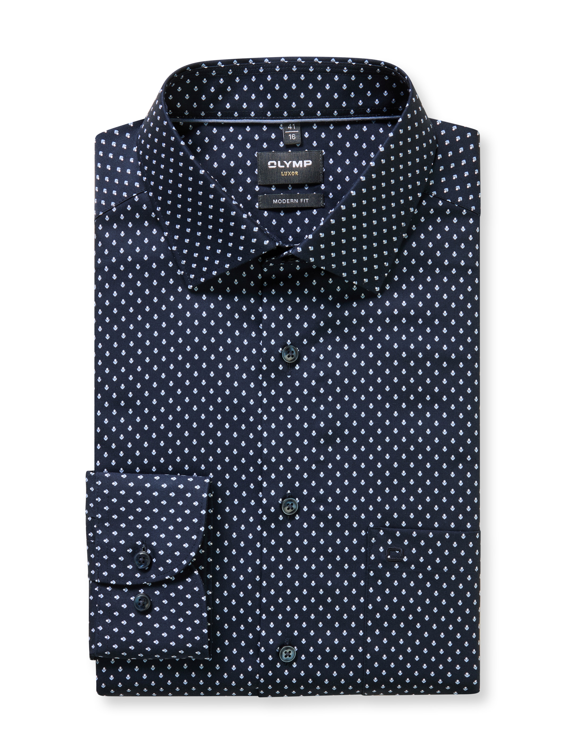 OLYMP Chemise à manches longues »Luxor« modern fit, New-Kentkagen, Businesshemd, extra langer Arm
