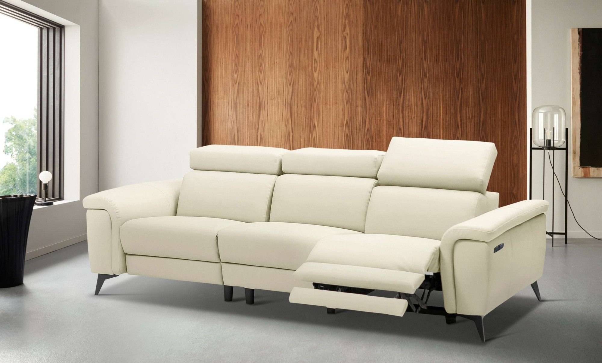 Home affaire 3-places »Marita« mit elektrischer Relaxfunktion in einem Sitz und USB-Anschluss