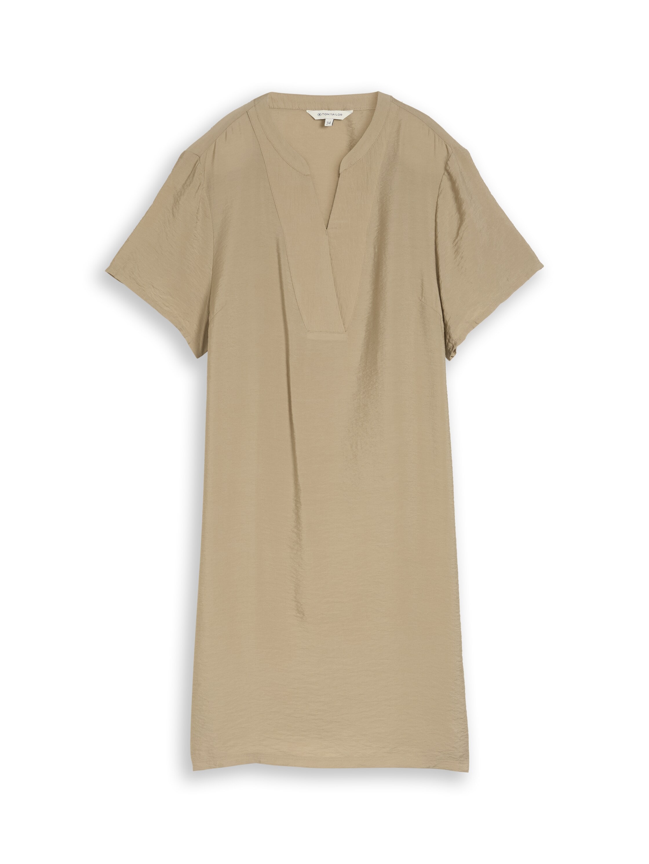 TOM TAILOR Sommerkleid mit Seitenschlitzen