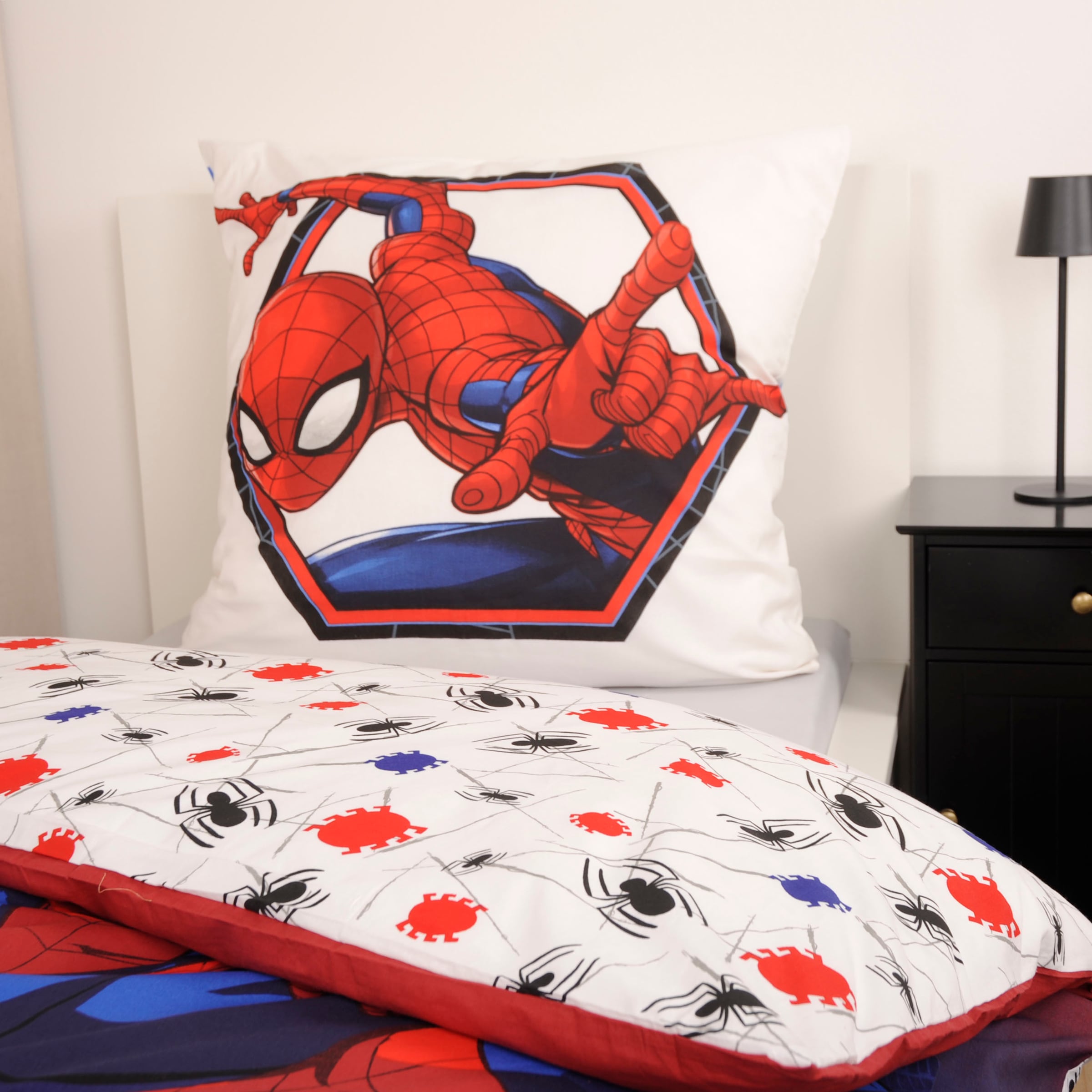 Spiderman Linge de lit »Spiderman« 2 cuis avec un motif cool