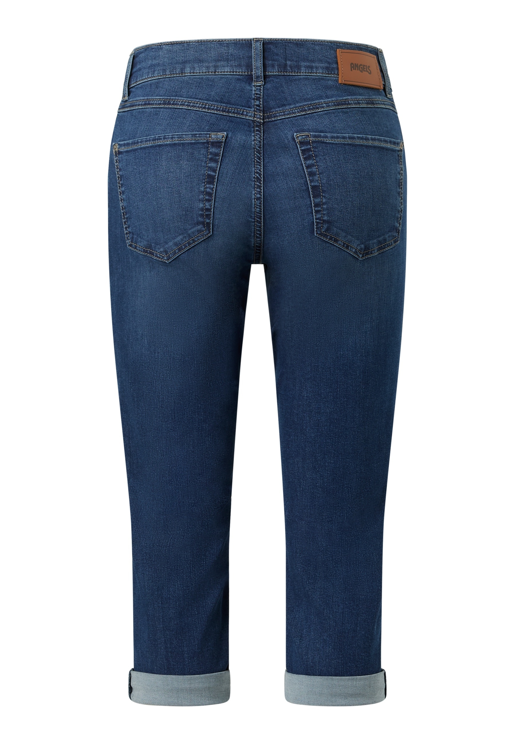 ANGELS Jeans capri »CICI TURN UP« avec stretch et revers