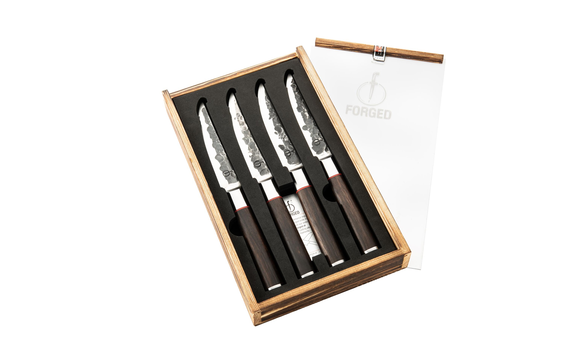   Couverts à steak »Forged Sebra 4 Stück«